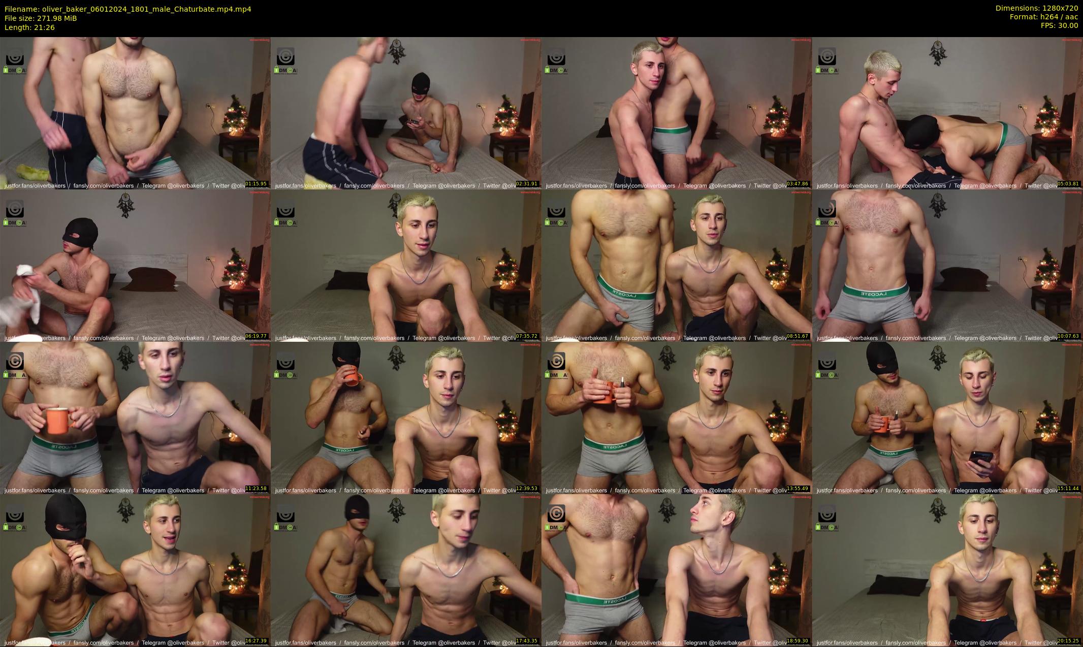 oliver_baker — 22 minute Chaturbate male cam show recording, 720p, Jan 6, 2024