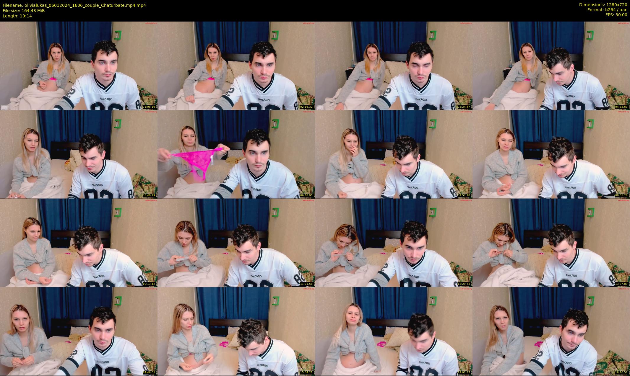 olivialukas — 20 minute Chaturbate couple cam show recording, 720p, Jan 6, 2024