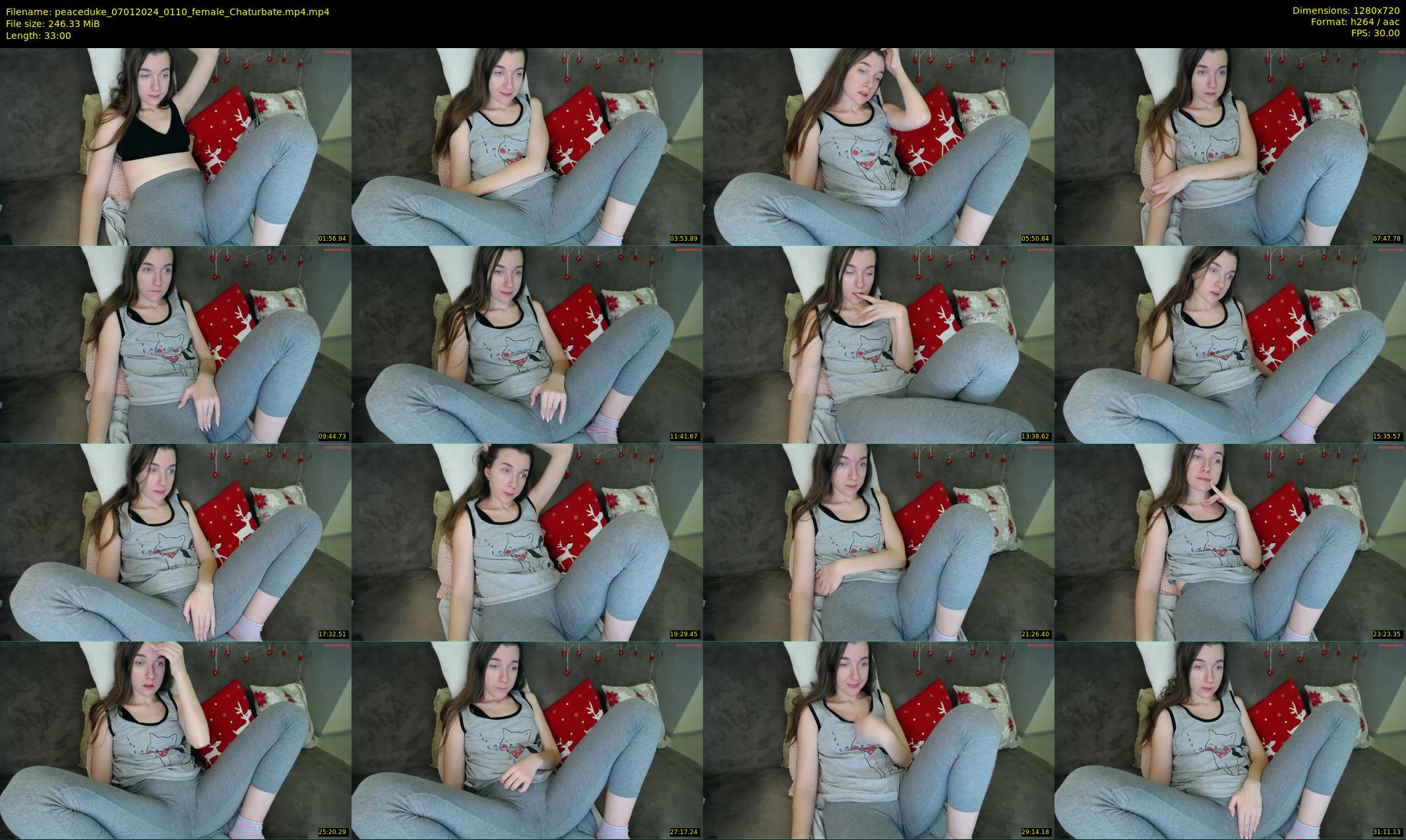 peaceduke — 33 minute Chaturbate female cam show recording, 720p, Jan 7, 2024