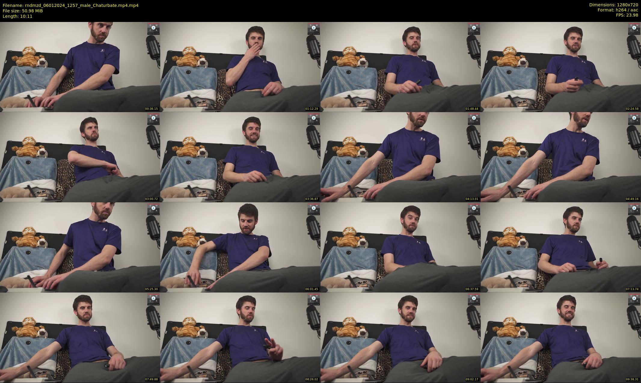 rndmzd — 11 minute Chaturbate male cam show recording, 720p, Jan 6, 2024