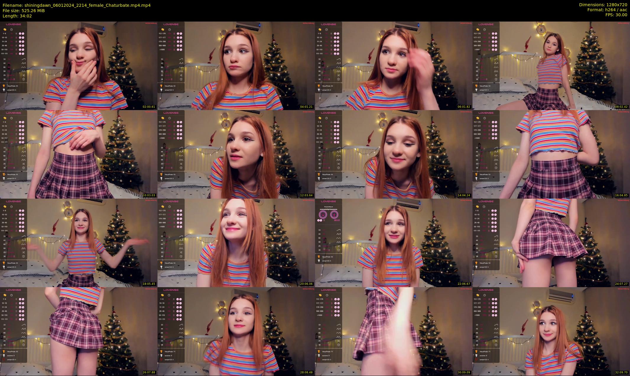 shiningdawn — 35 minute Chaturbate female cam show recording, 720p, Jan 6, 2024