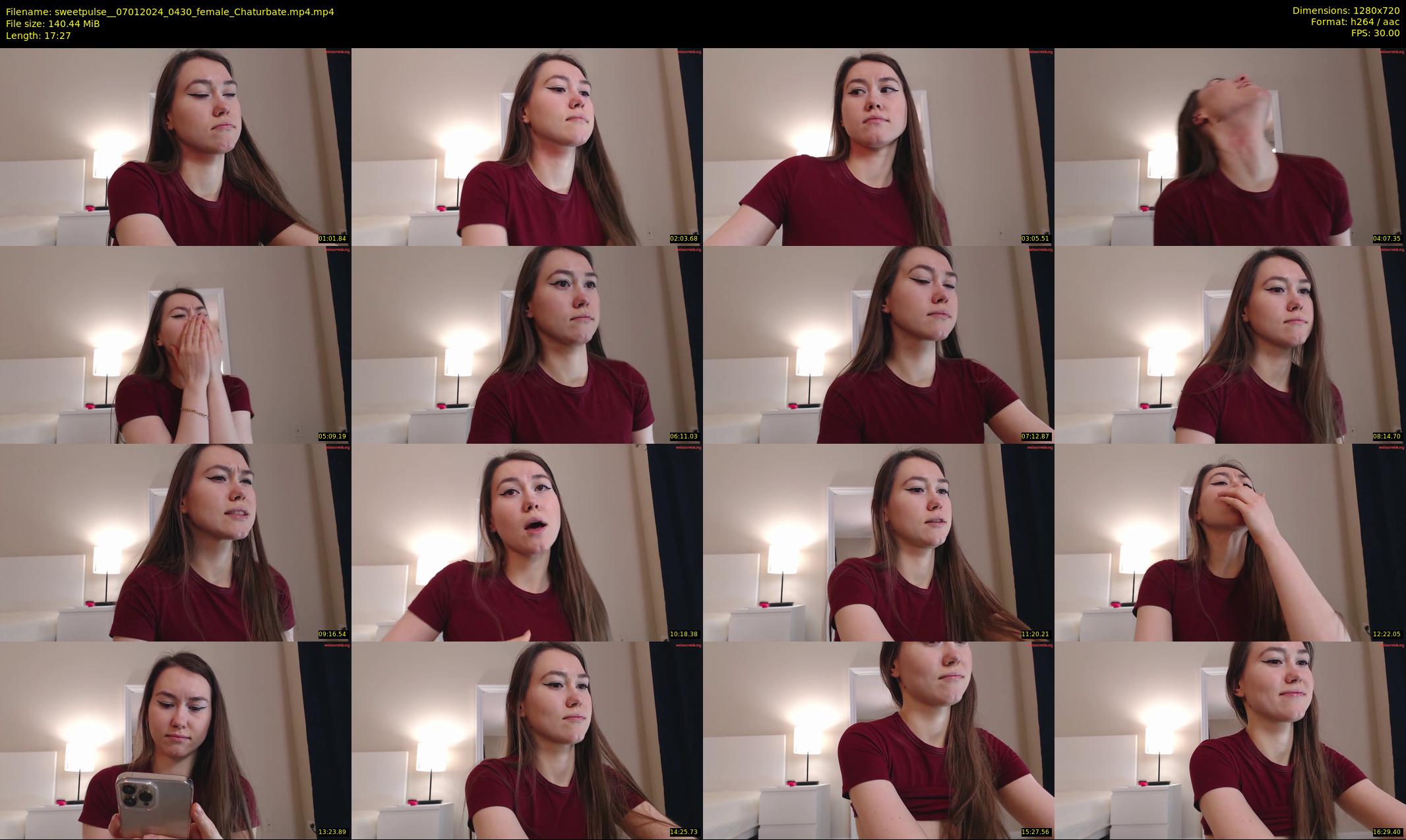 sweetpulse_ — 18 minute Chaturbate female cam show recording, 720p, Jan 7, 2024