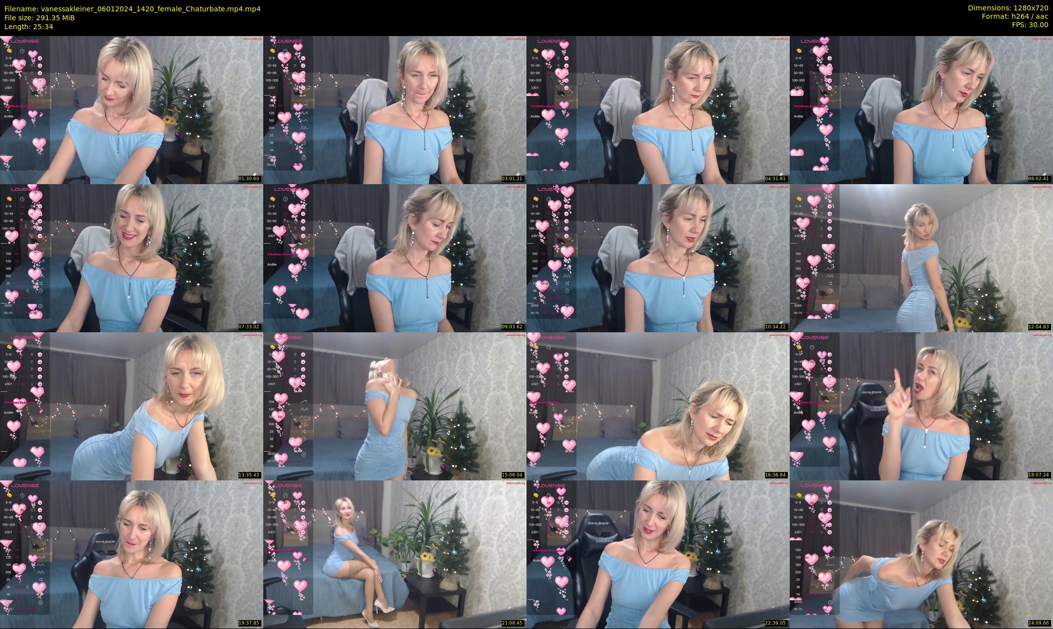 vanessakleiner — 26 minute Chaturbate female cam show recording, 720p, Jan 6, 2024