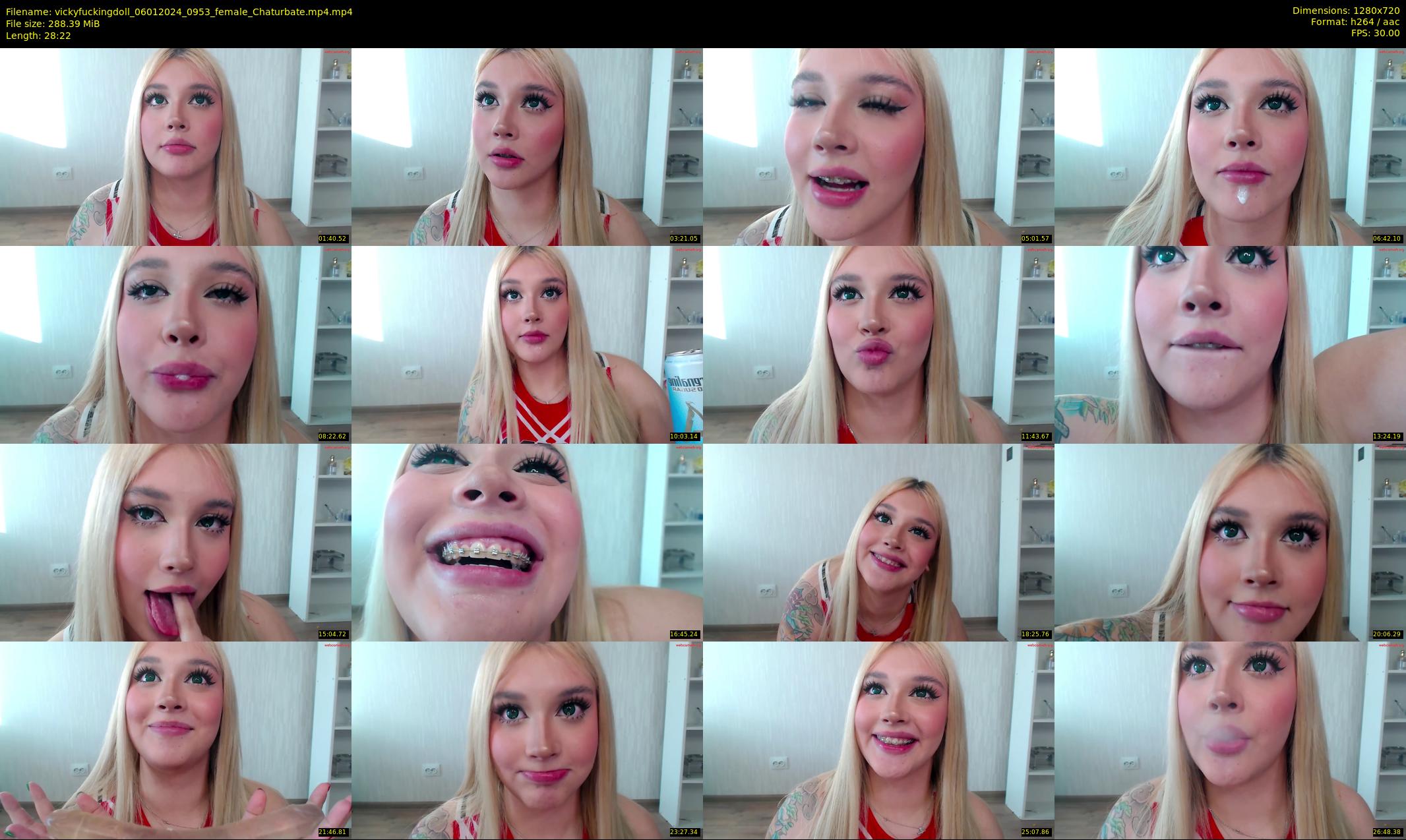 vickyfuckingdoll — 29 minute Chaturbate female cam show recording, 720p, Jan 6, 2024
