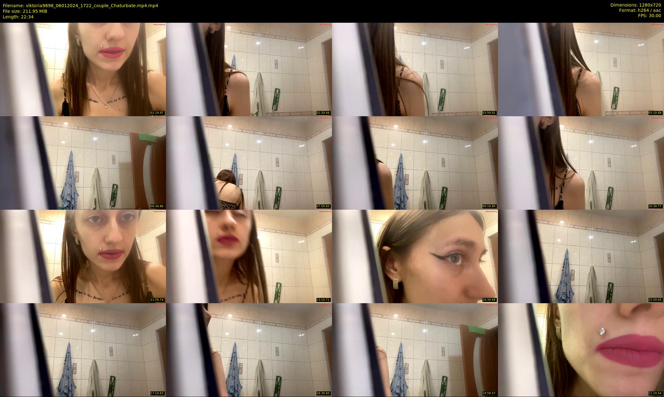 viktoria9898 — 23 minute Chaturbate couple cam show recording, 720p, Jan 6, 2024
