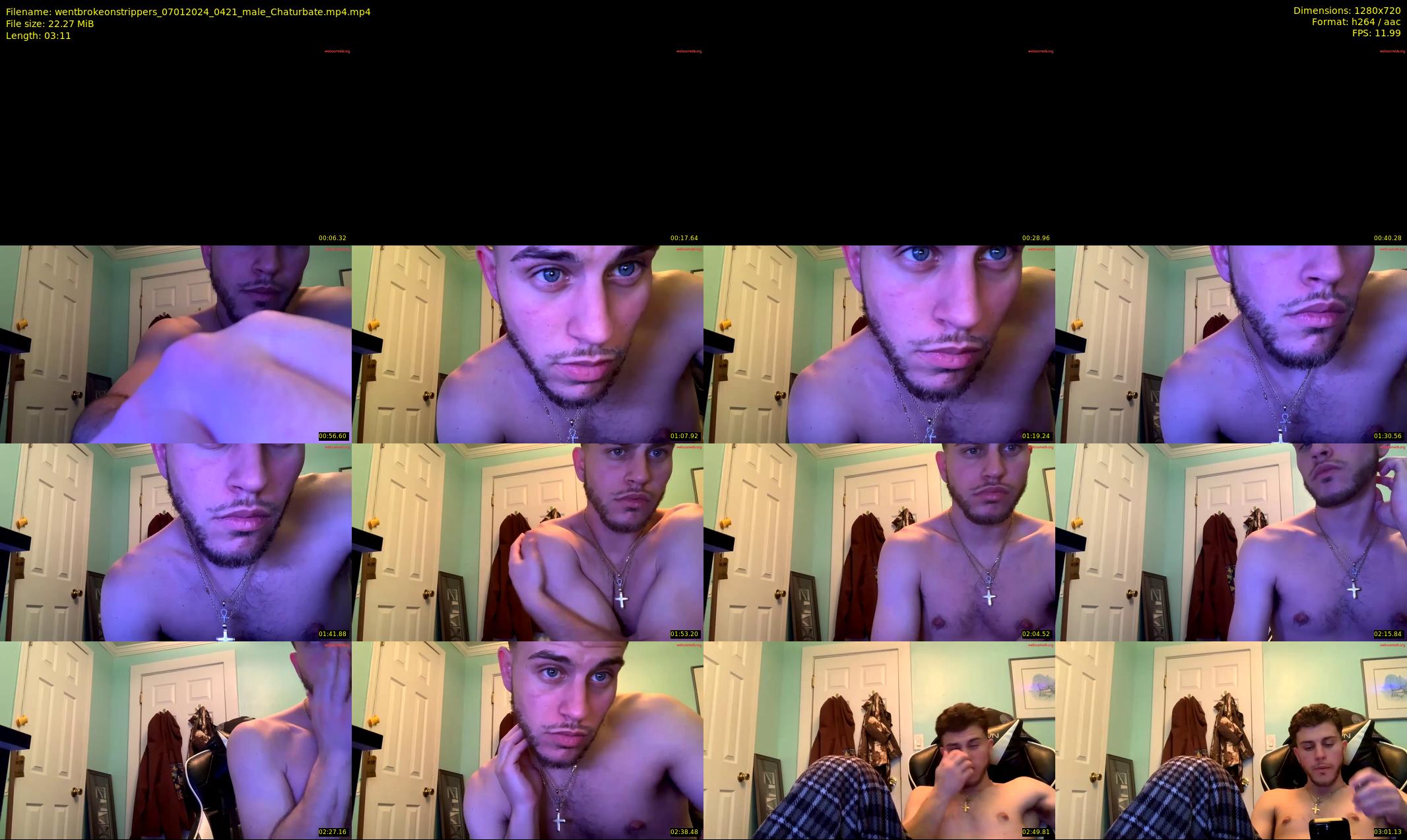 wentbrokeonstrippers — 4 minute Chaturbate male cam show recording, 720p, Jan 7, 2024