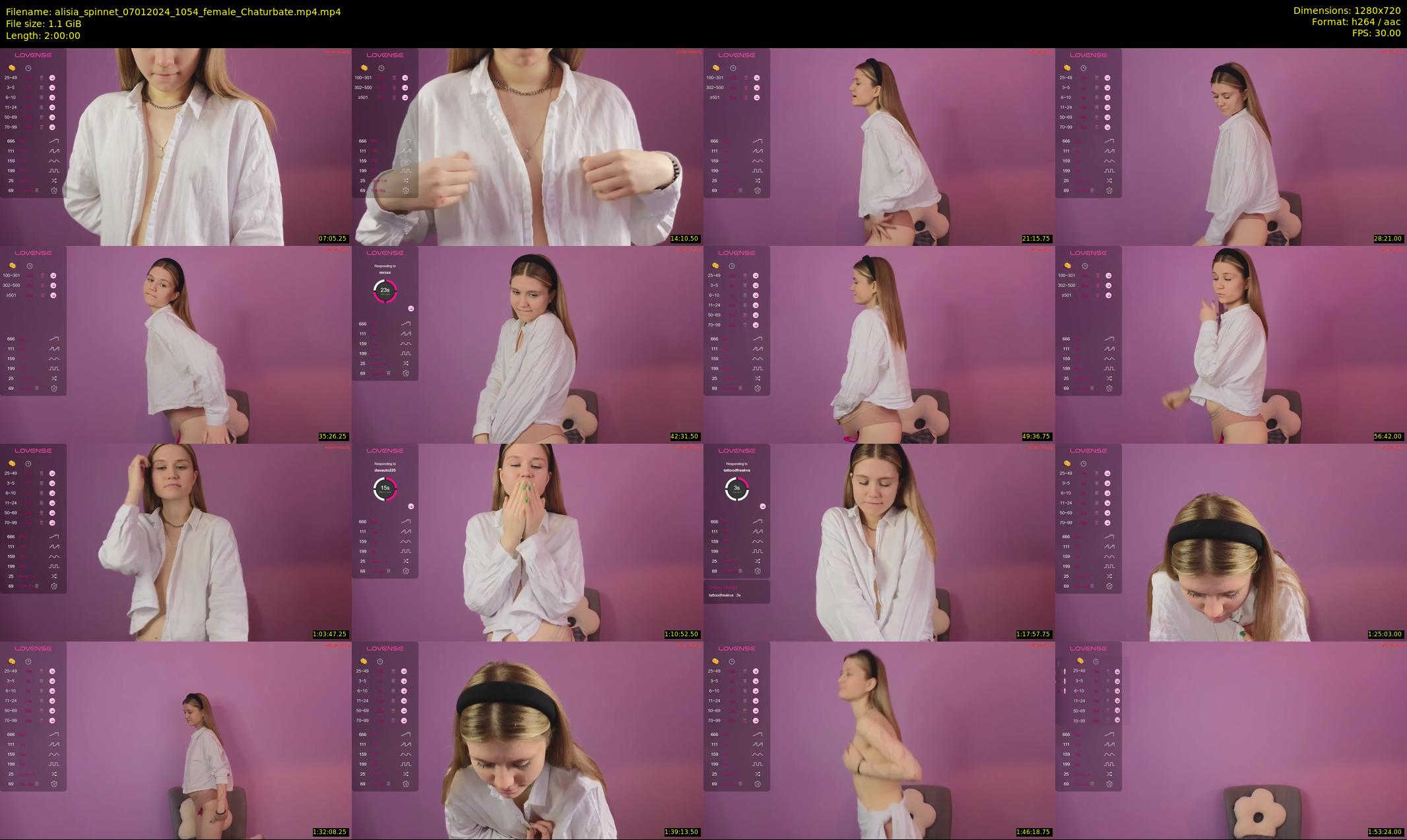 alisia_spinnet — 120 minute Chaturbate female cam show recording, 720p, Jan 7, 2024