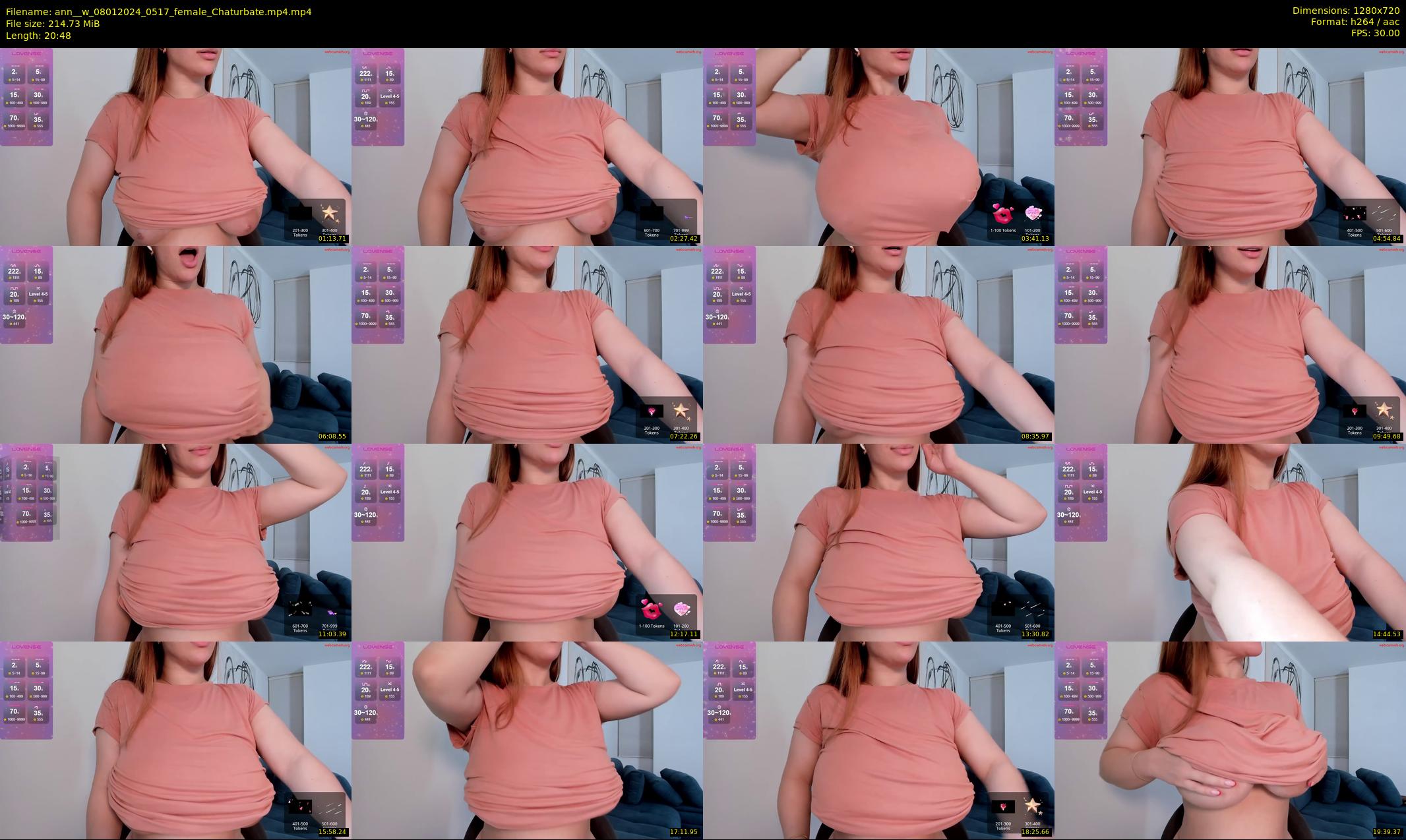 ann__w — 21 minute Chaturbate female cam show recording, 720p, Jan 8, 2024