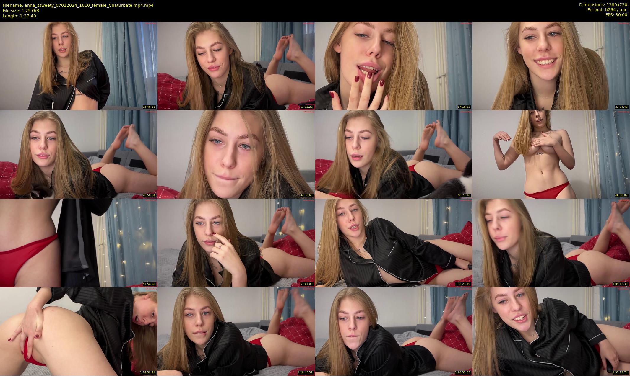 anna_ssweety — 98 minute Chaturbate female cam show recording, 720p, Jan 7, 2024