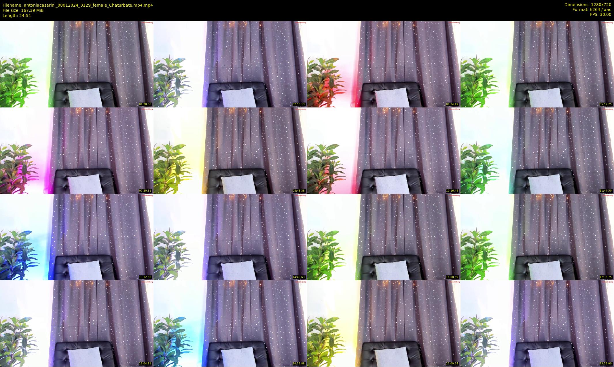 antoniacasarini — 25 minute Chaturbate female cam show recording, 720p, Jan 8, 2024