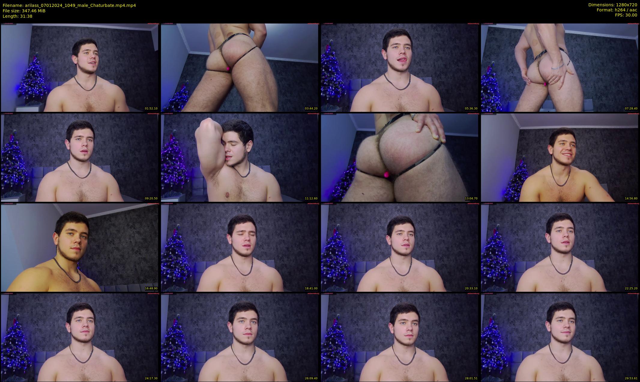 arilass — 32 minute Chaturbate male cam show recording, 720p, Jan 7, 2024