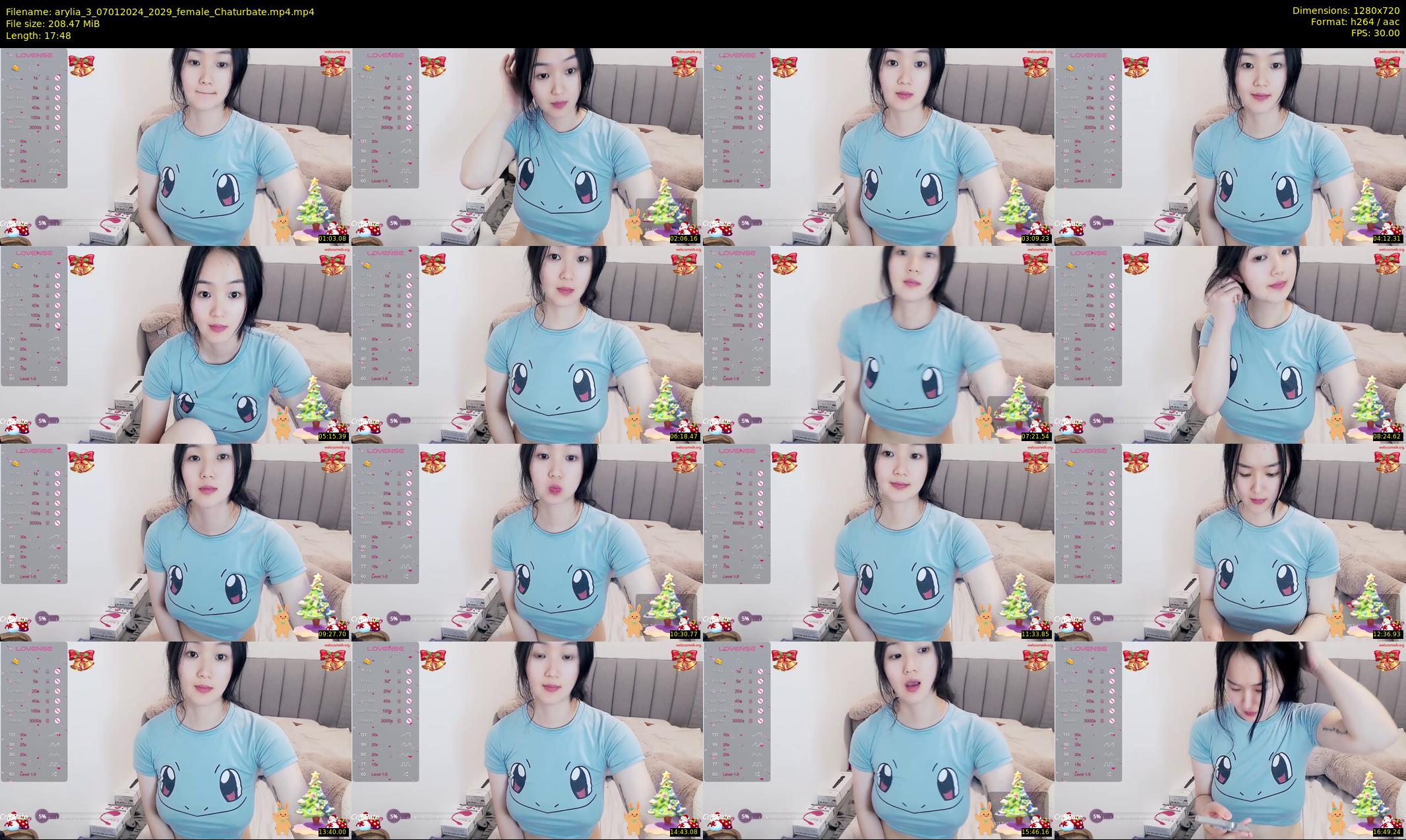 arylia_3 — 18 minute Chaturbate female cam show recording, 720p, Jan 7, 2024