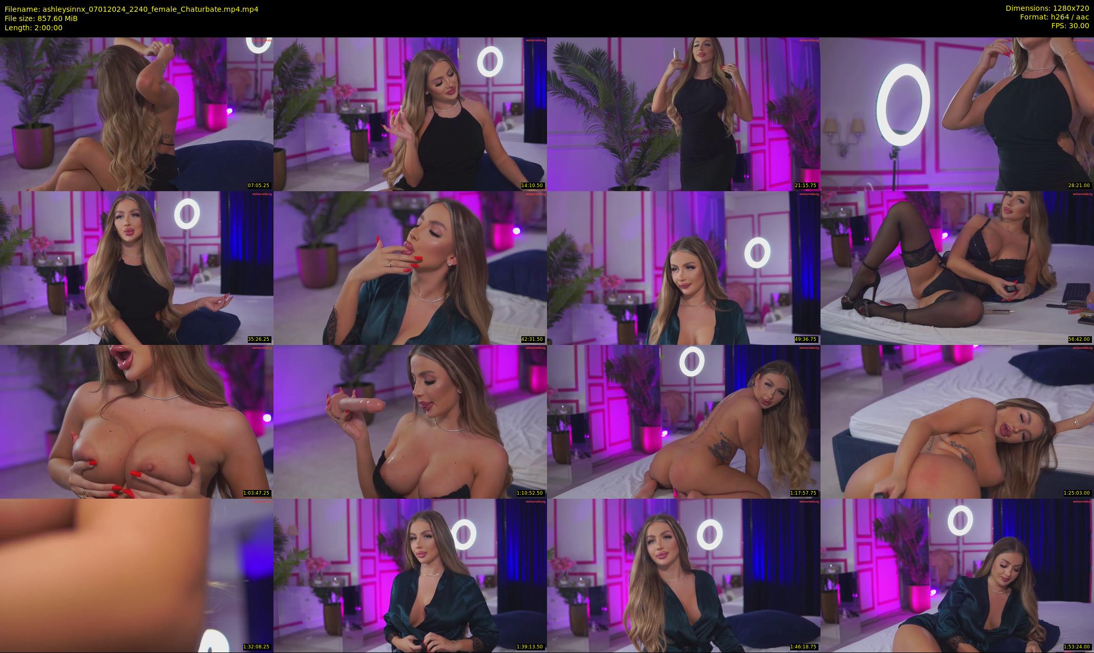 ashleysinnx — 120 minute Chaturbate female cam show recording, 720p, Jan 7, 2024