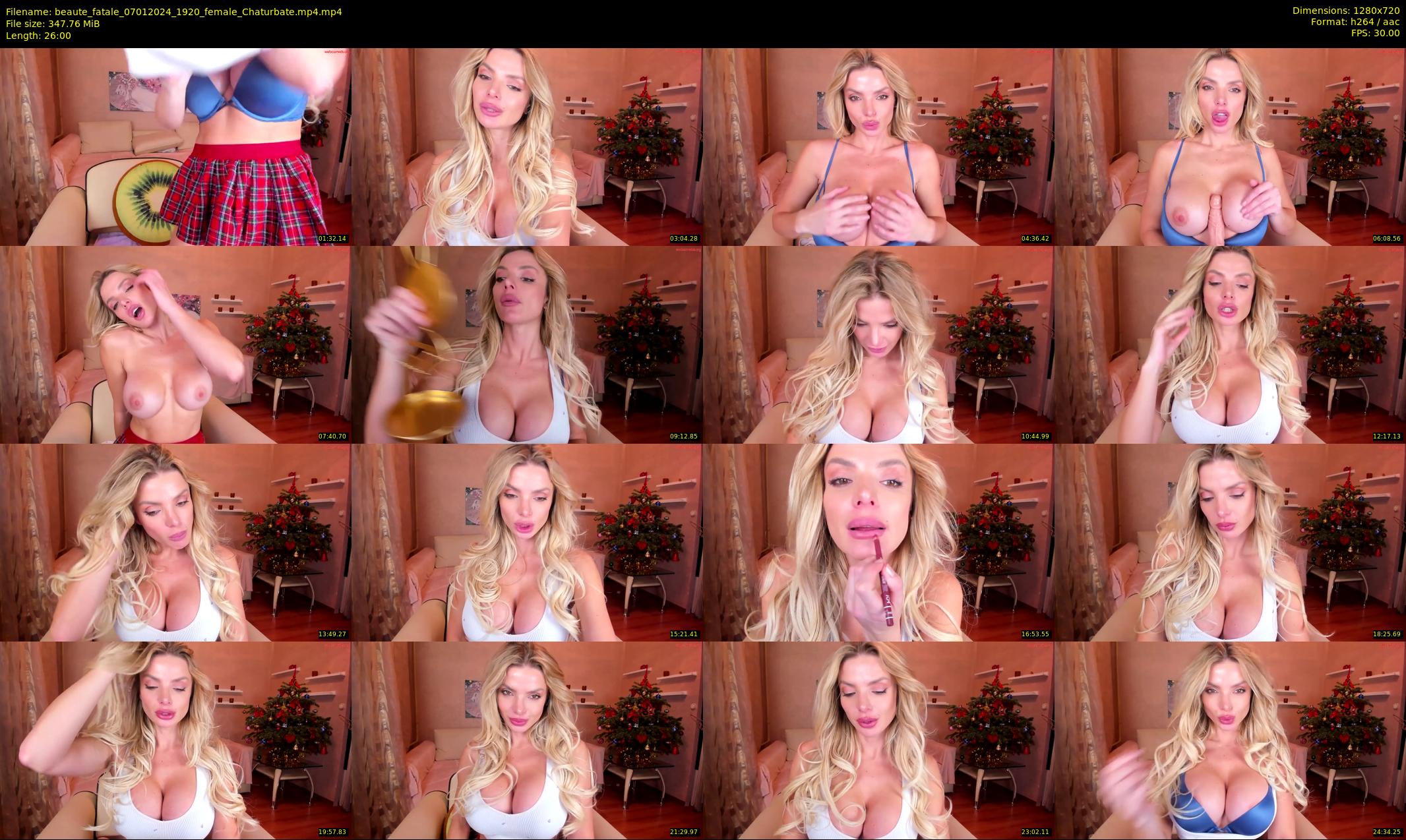 beaute_fatale — 26 minute Chaturbate female cam show recording, 720p, Jan 7, 2024
