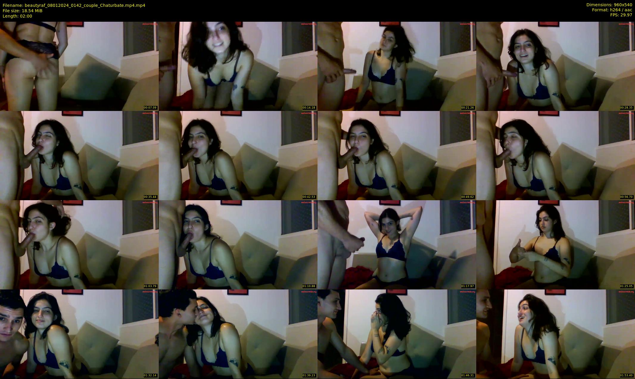 beautyraf — 2 minute Chaturbate couple cam show recording, 480p, Jan 8, 2024