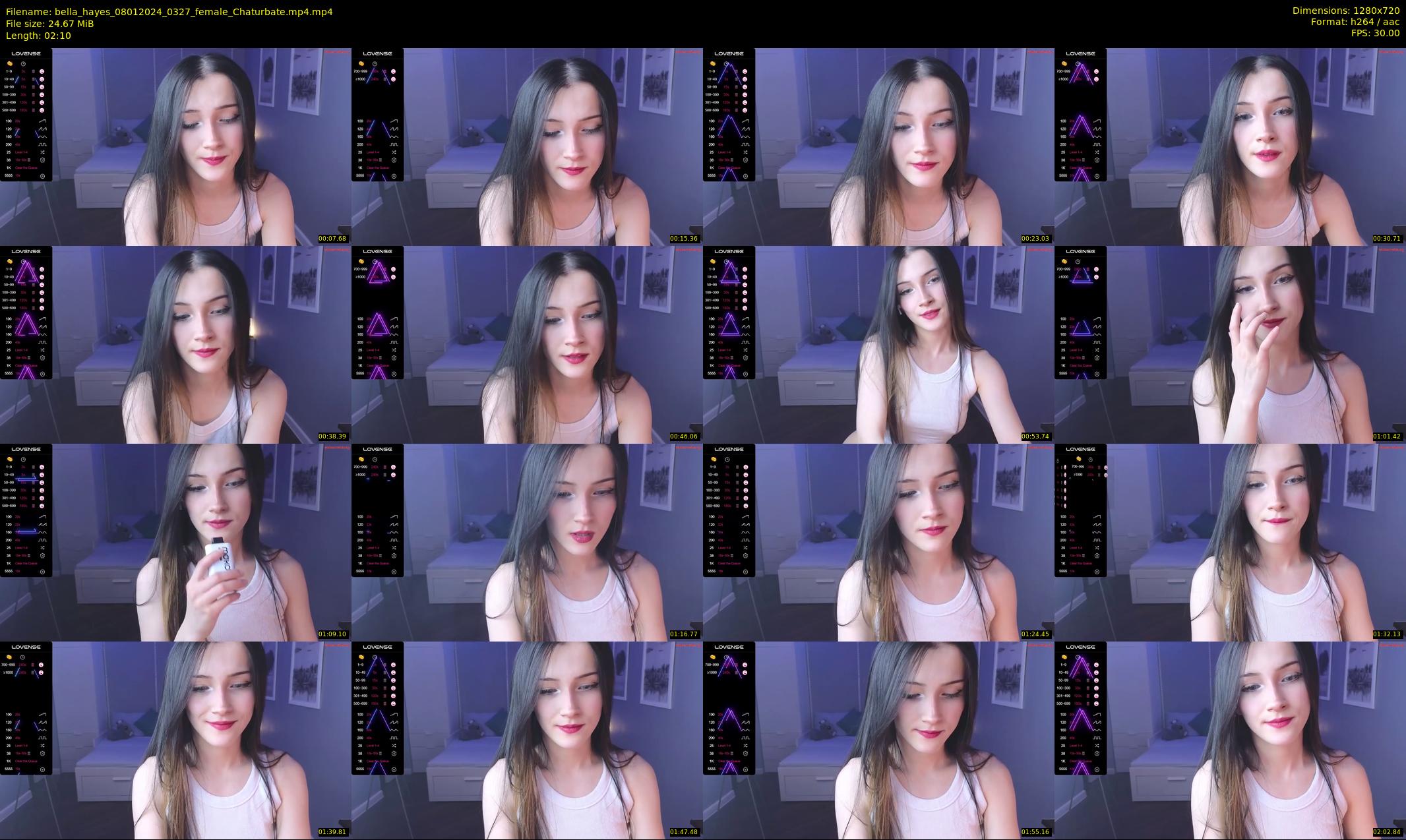 bella_hayes — 3 minute Chaturbate female cam show recording, 720p, Jan 8, 2024