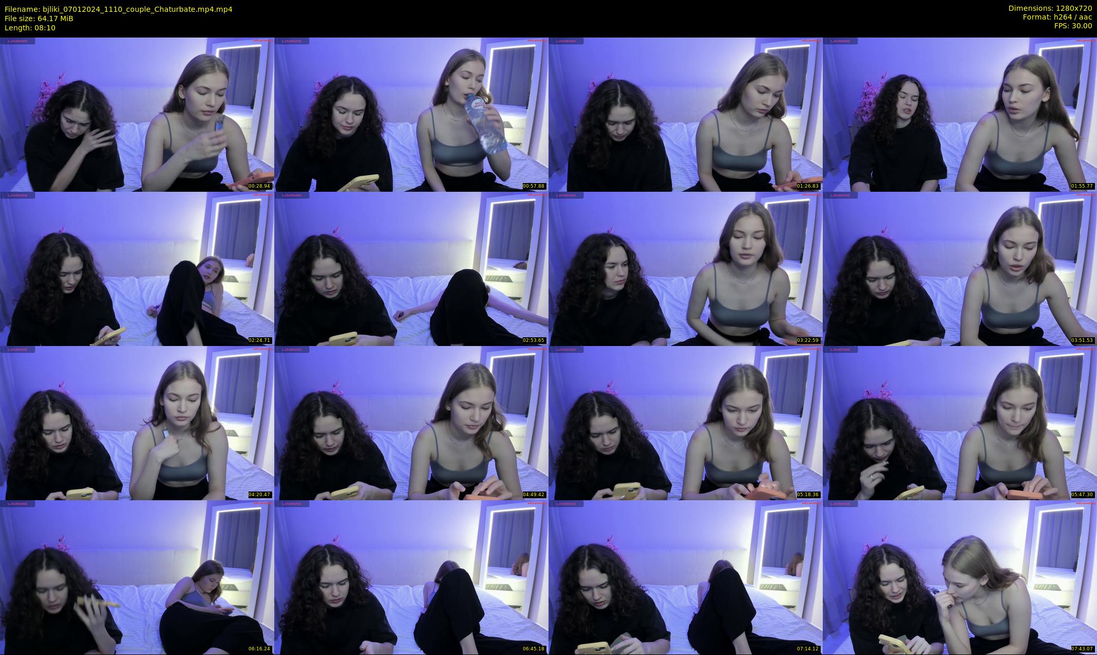 bjliki — 9 minute Chaturbate couple cam show recording, 720p, Jan 7, 2024
