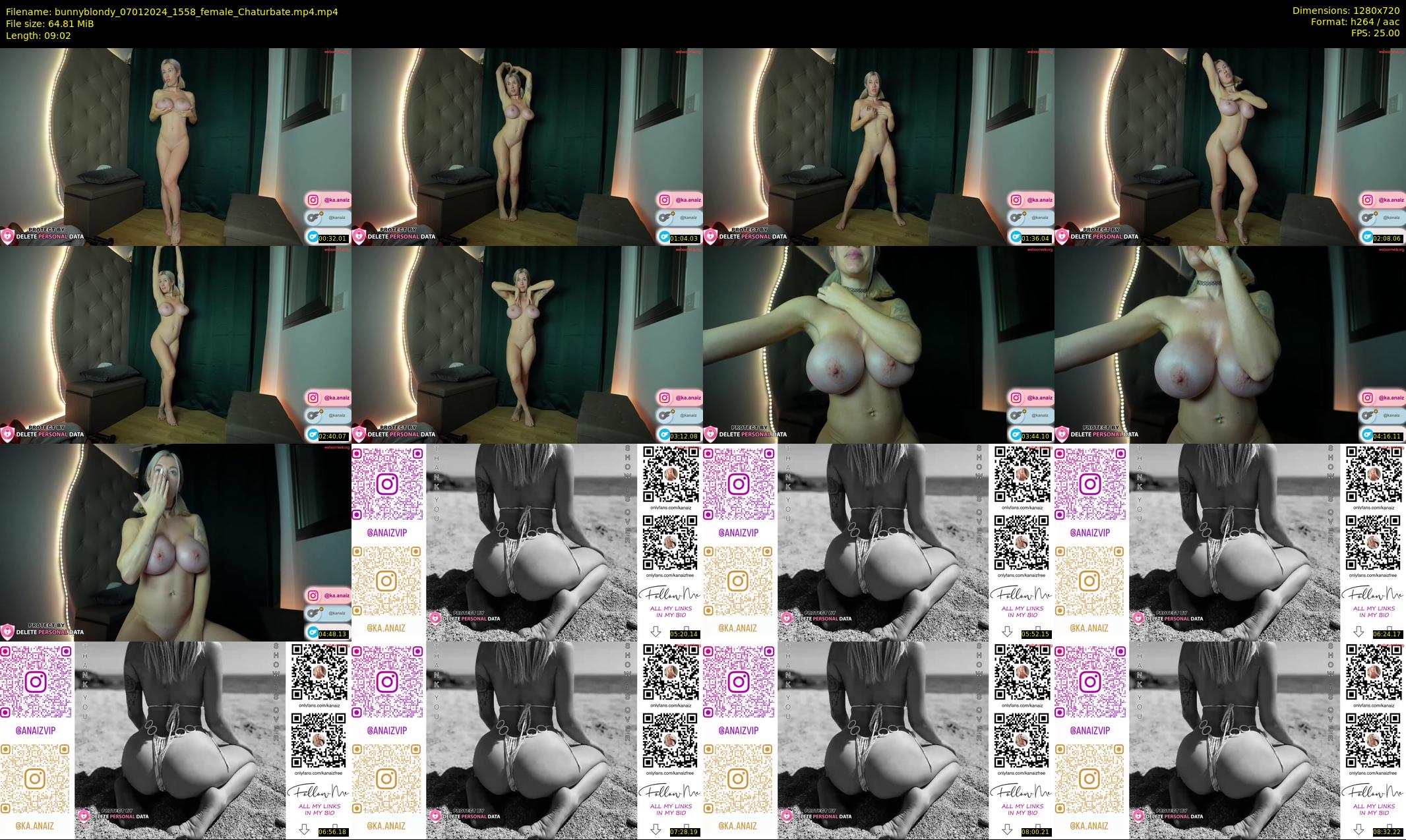 bunnyblondy — 10 minute Chaturbate female cam show recording, 720p, Jan 7, 2024