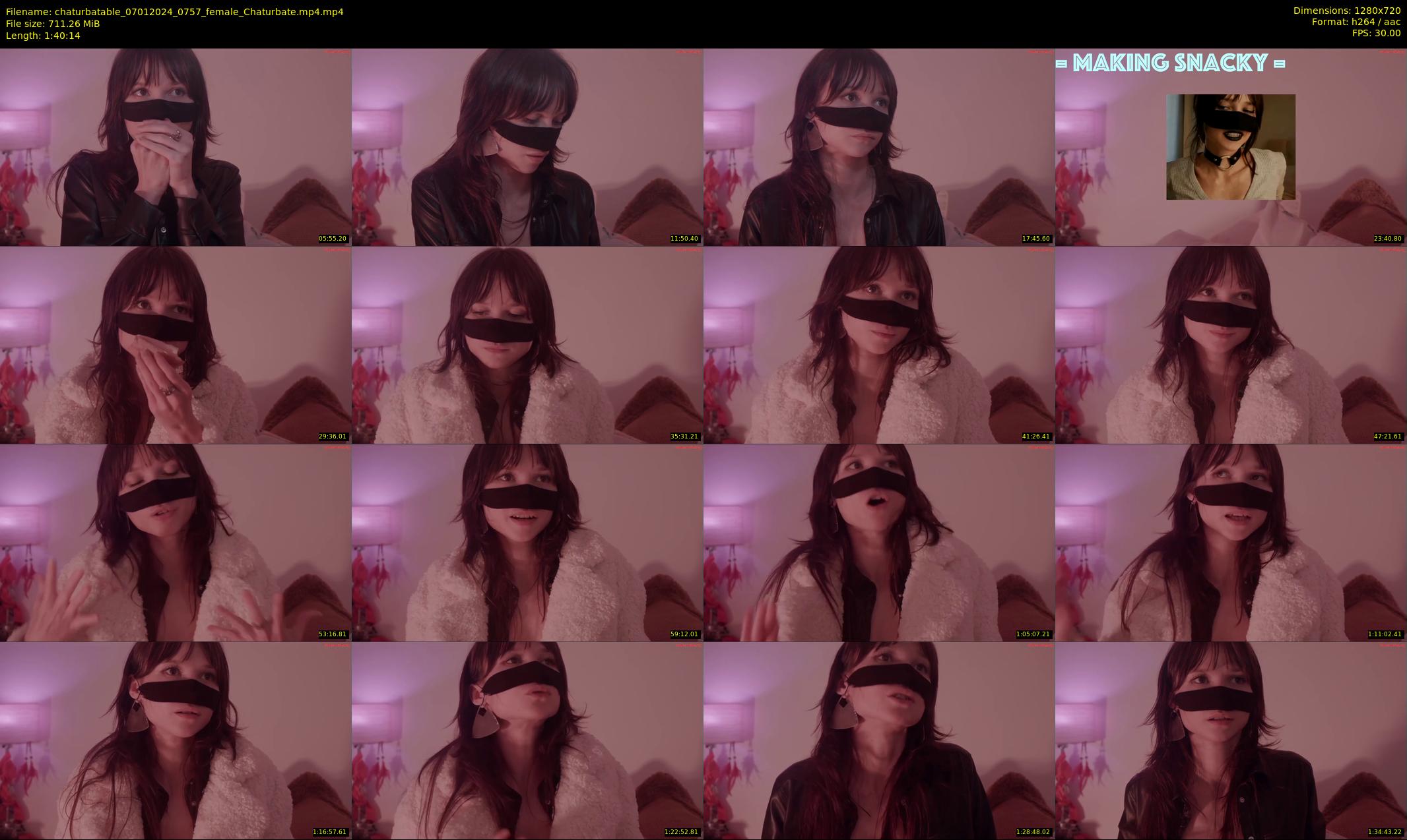 chaturbatable — 101 minute Chaturbate couple cam show recording, 720p, Jan 7, 2024