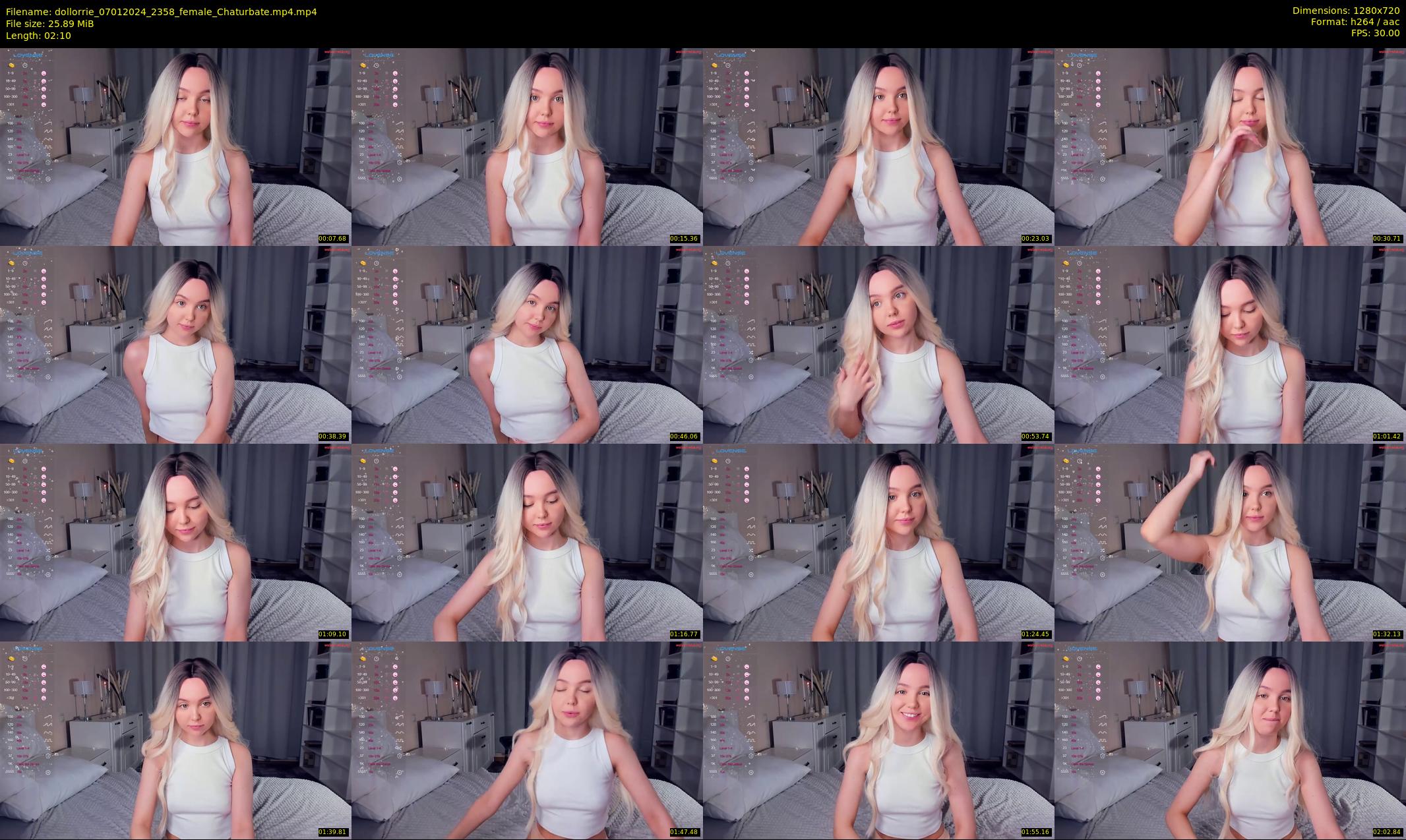 dollorrie — 3 minute Chaturbate couple cam show recording, 720p, Jan 7, 2024