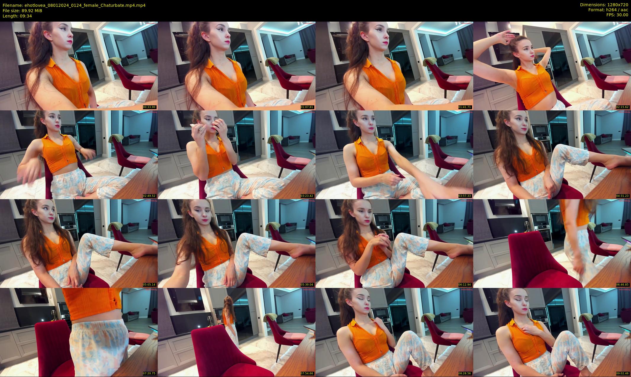 ehotlovea — 10 minute Chaturbate female cam show recording, 720p, Jan 8, 2024