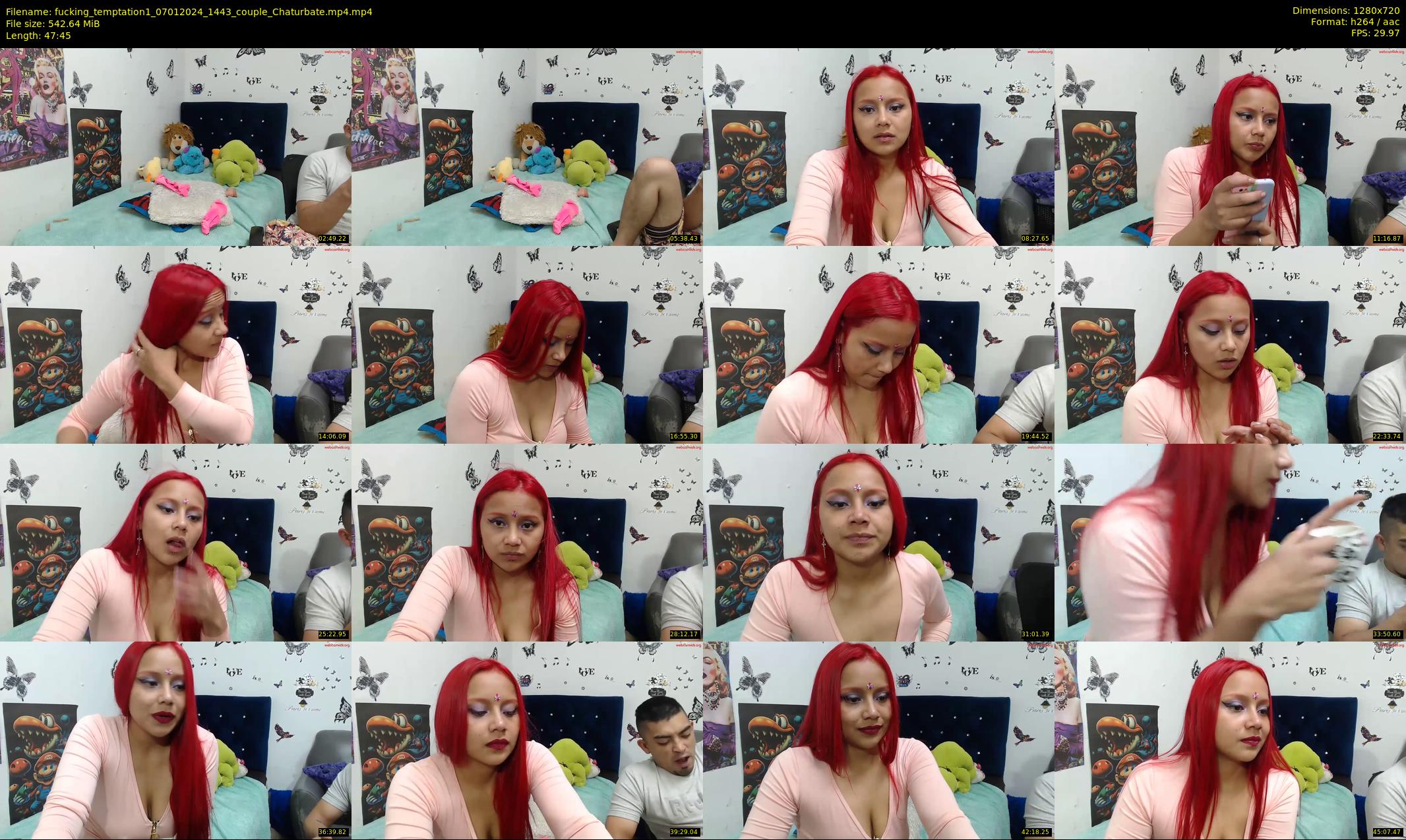 fucking_temptation1 — 48 minute Chaturbate couple cam show recording, 720p, Jan 7, 2024