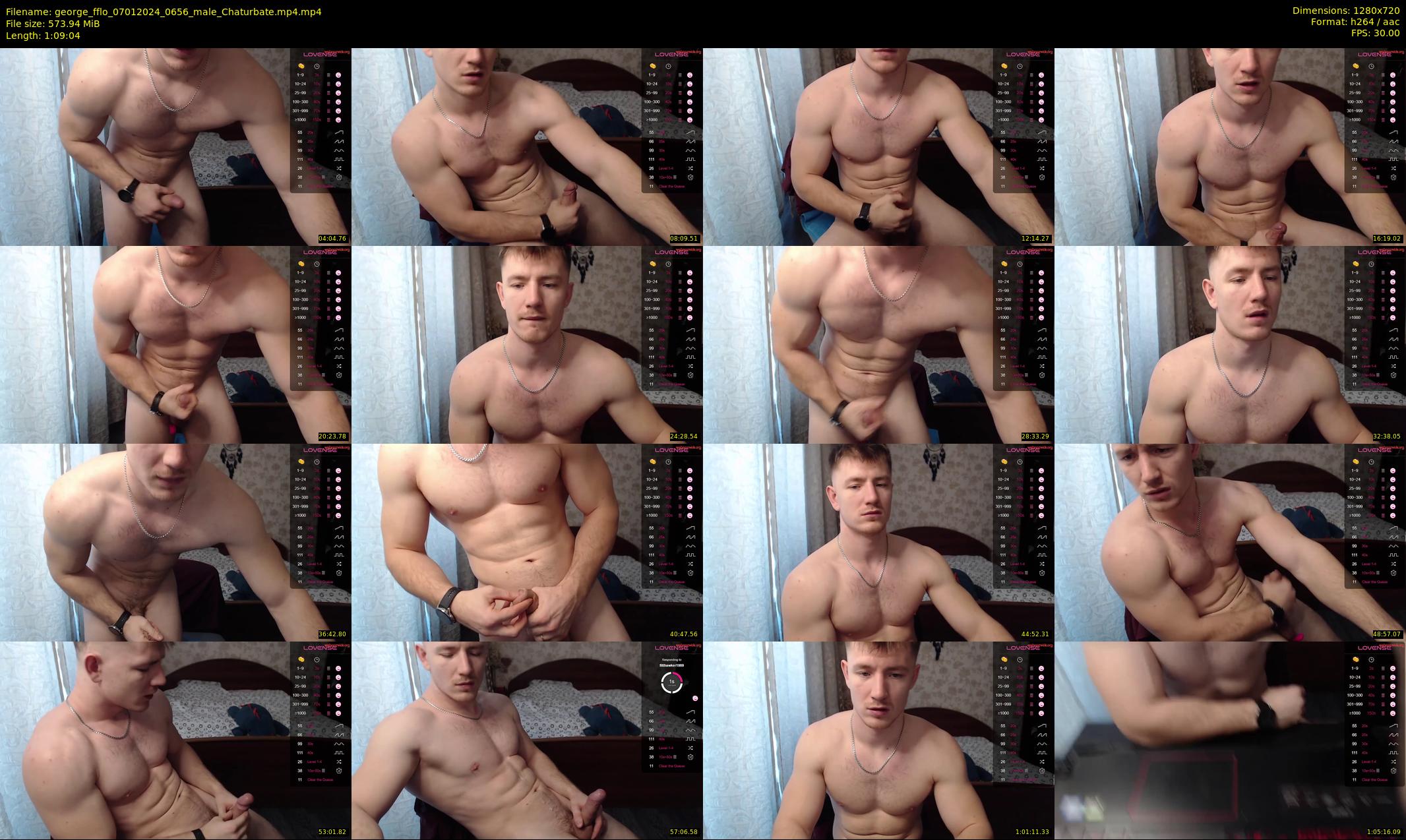 george_fflo — 70 minute Chaturbate male cam show recording, 720p, Jan 7, 2024