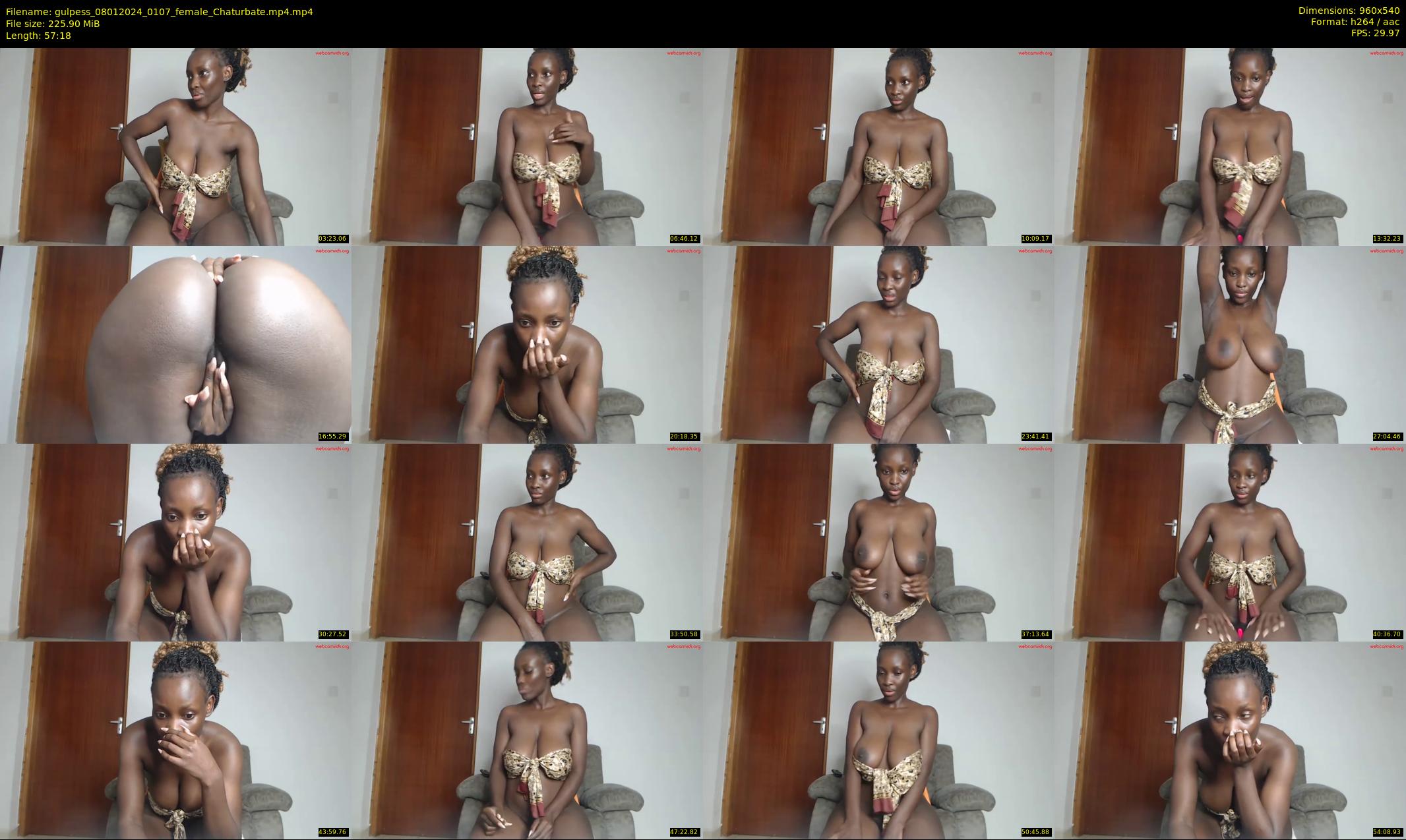 gulpess — 58 minute Chaturbate female cam show recording, 480p, Jan 8, 2024