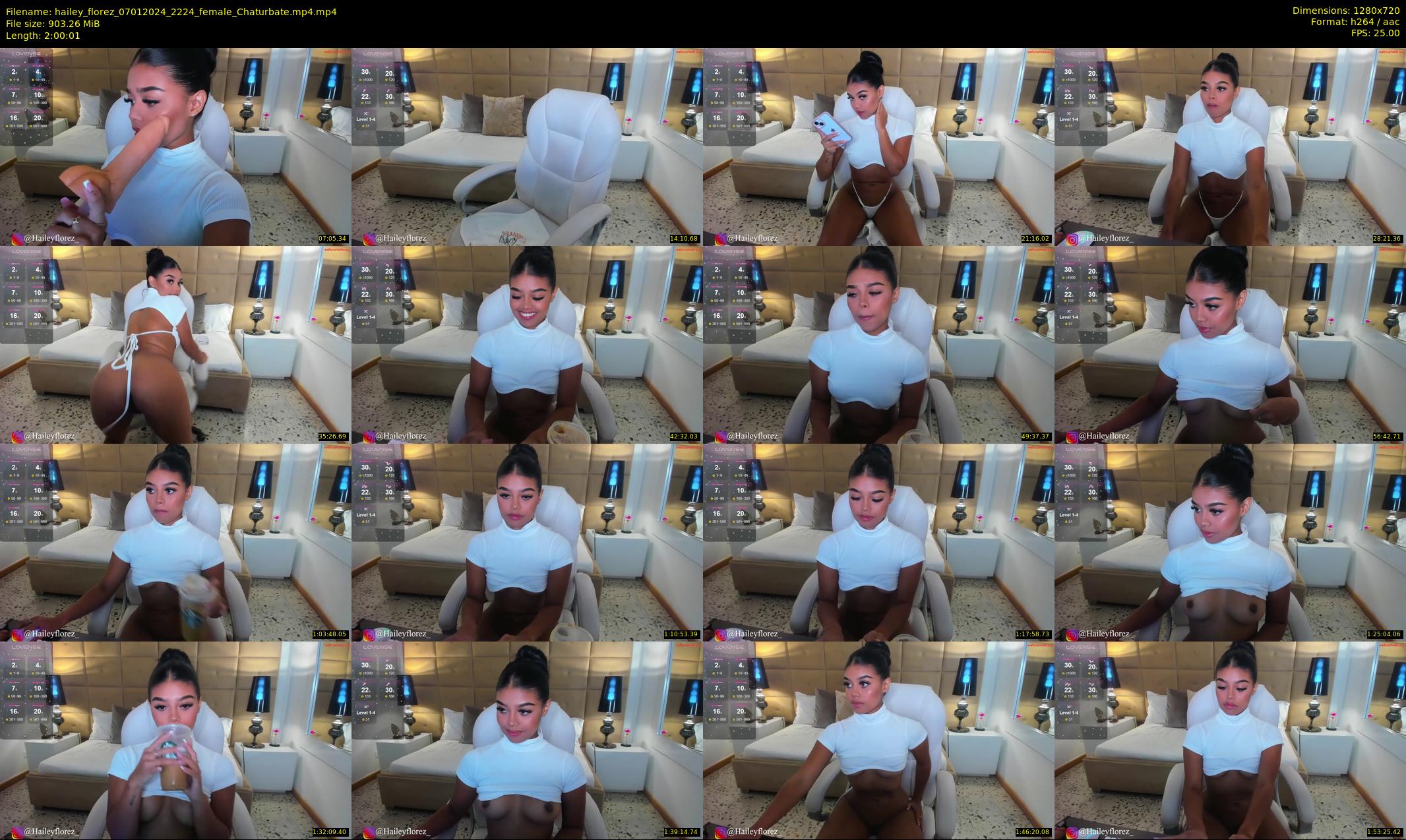 hailey_florez — 121 minute Chaturbate female cam show recording, 720p, Jan 7, 2024