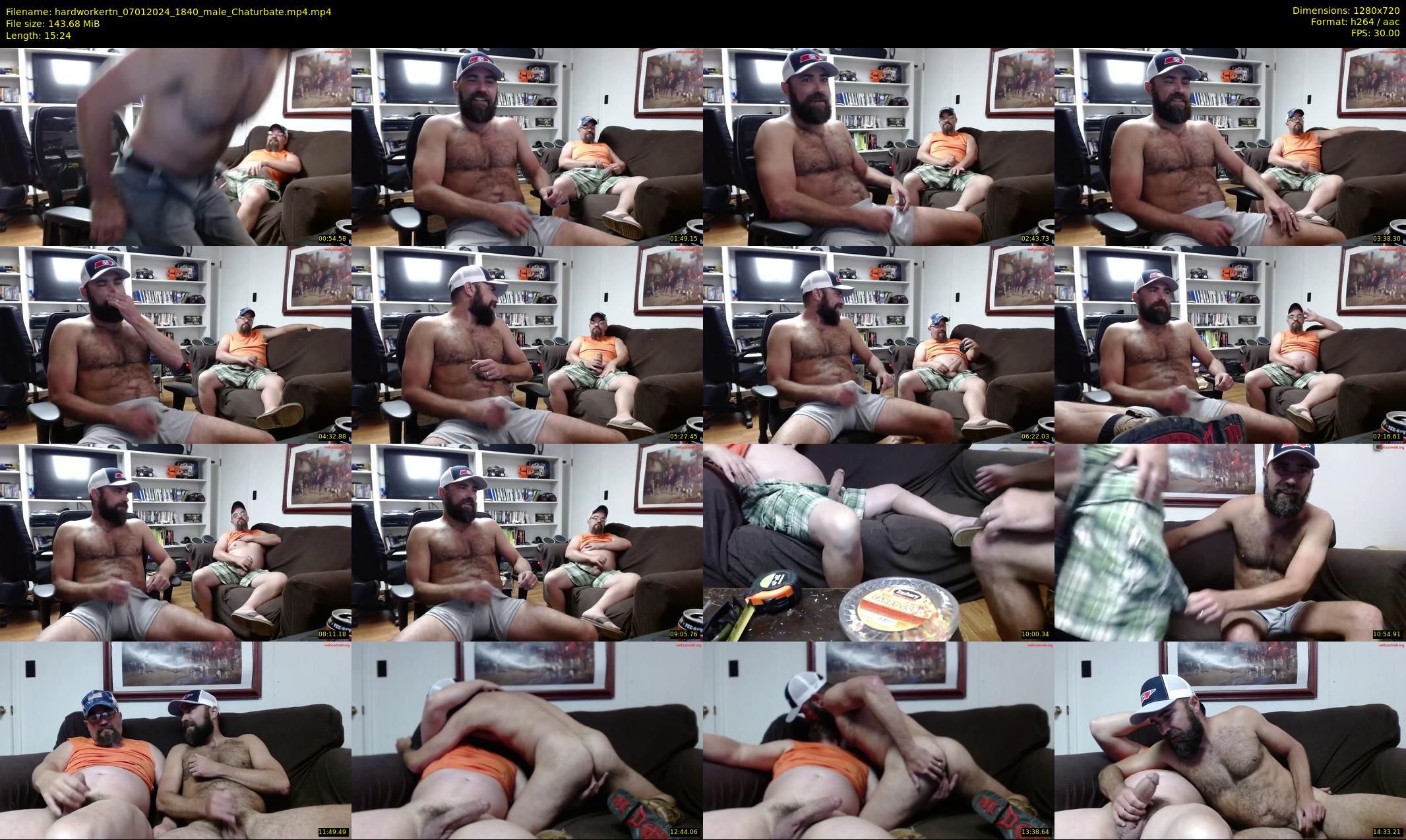 hardworkertn — 16 minute Chaturbate male cam show recording, 720p, Jan 7, 2024