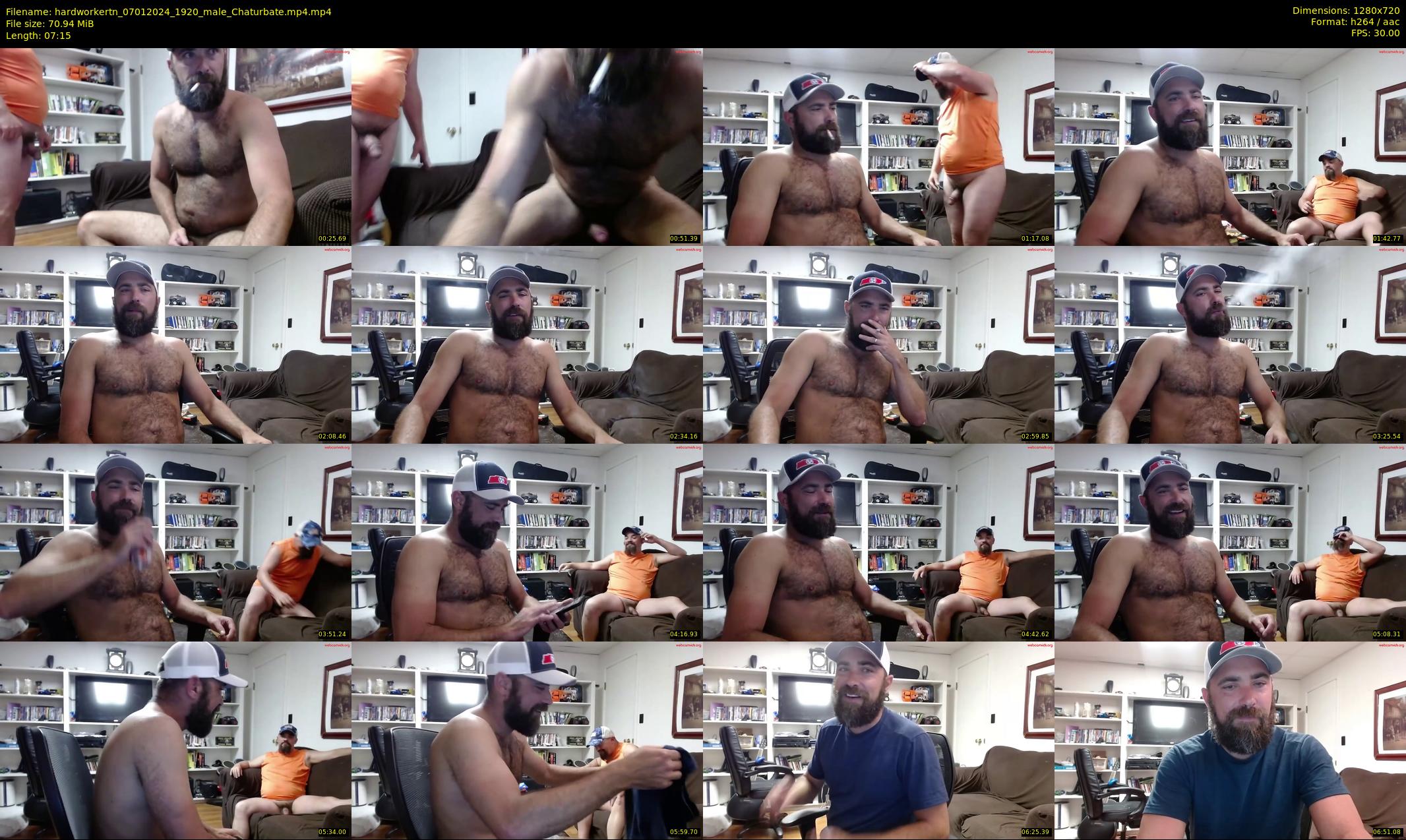 hardworkertn — 8 minute Chaturbate male cam show recording, 720p, Jan 7, 2024