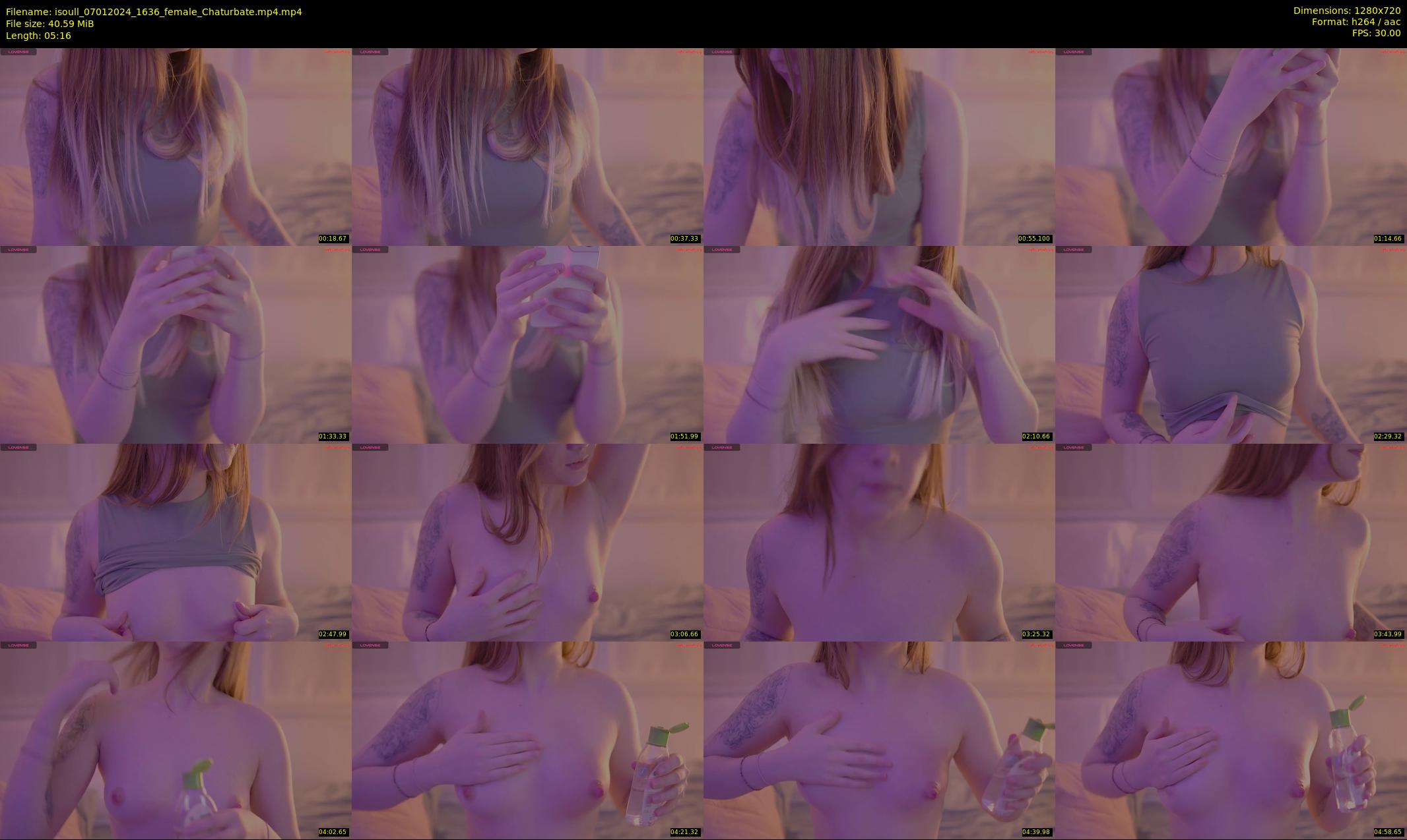isoull — 6 minute Chaturbate female cam show recording, 720p, Jan 7, 2024