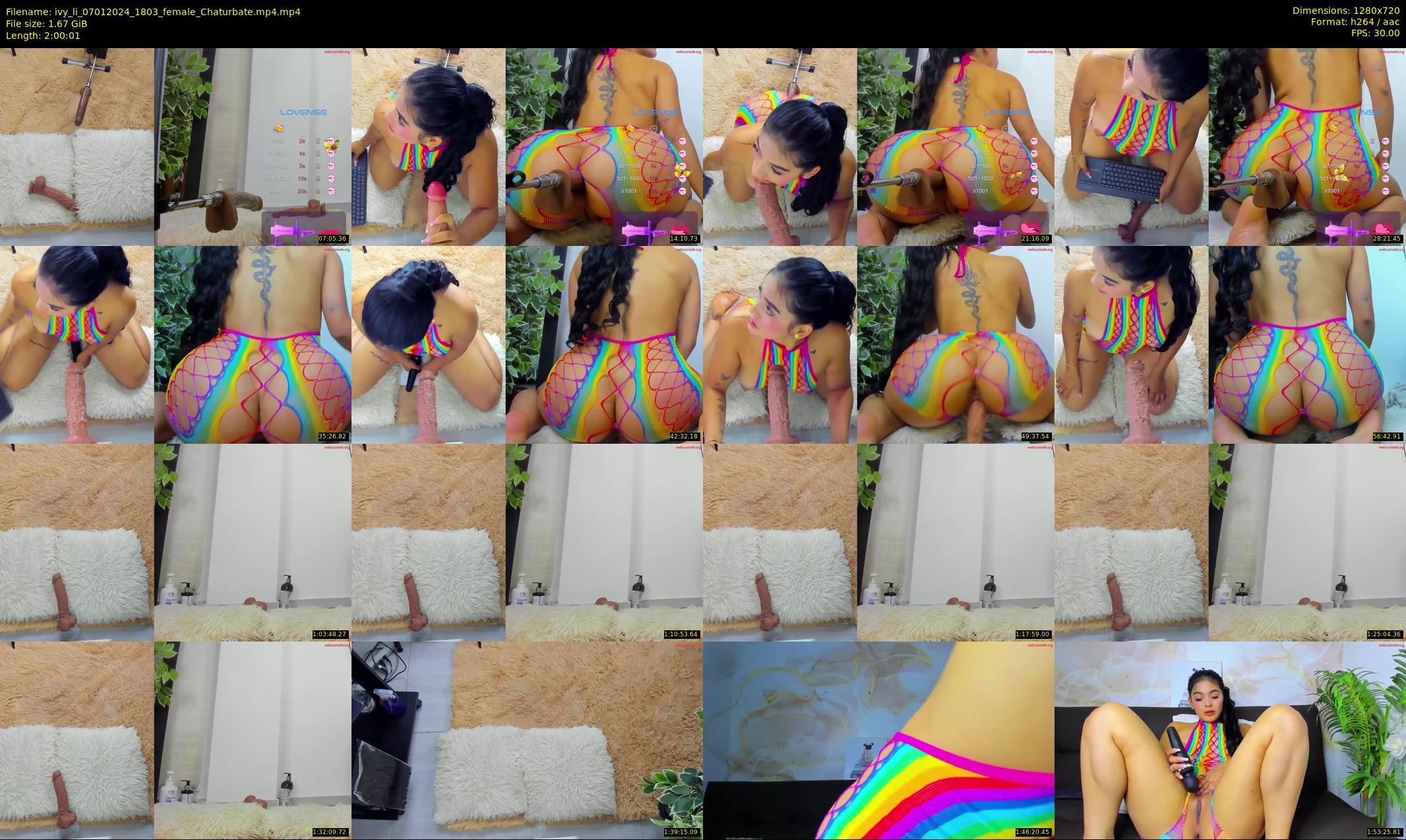 ivy_li — 121 minute Chaturbate female cam show recording, 720p, Jan 7, 2024