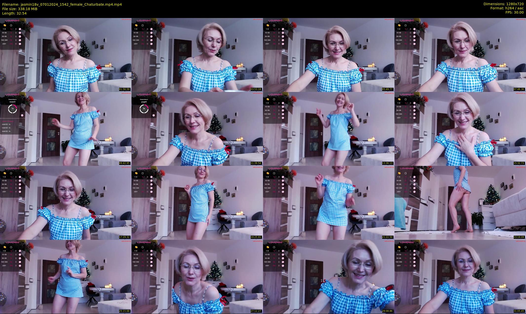 jasmin18v — 33 minute Chaturbate female cam show recording, 720p, Jan 7, 2024