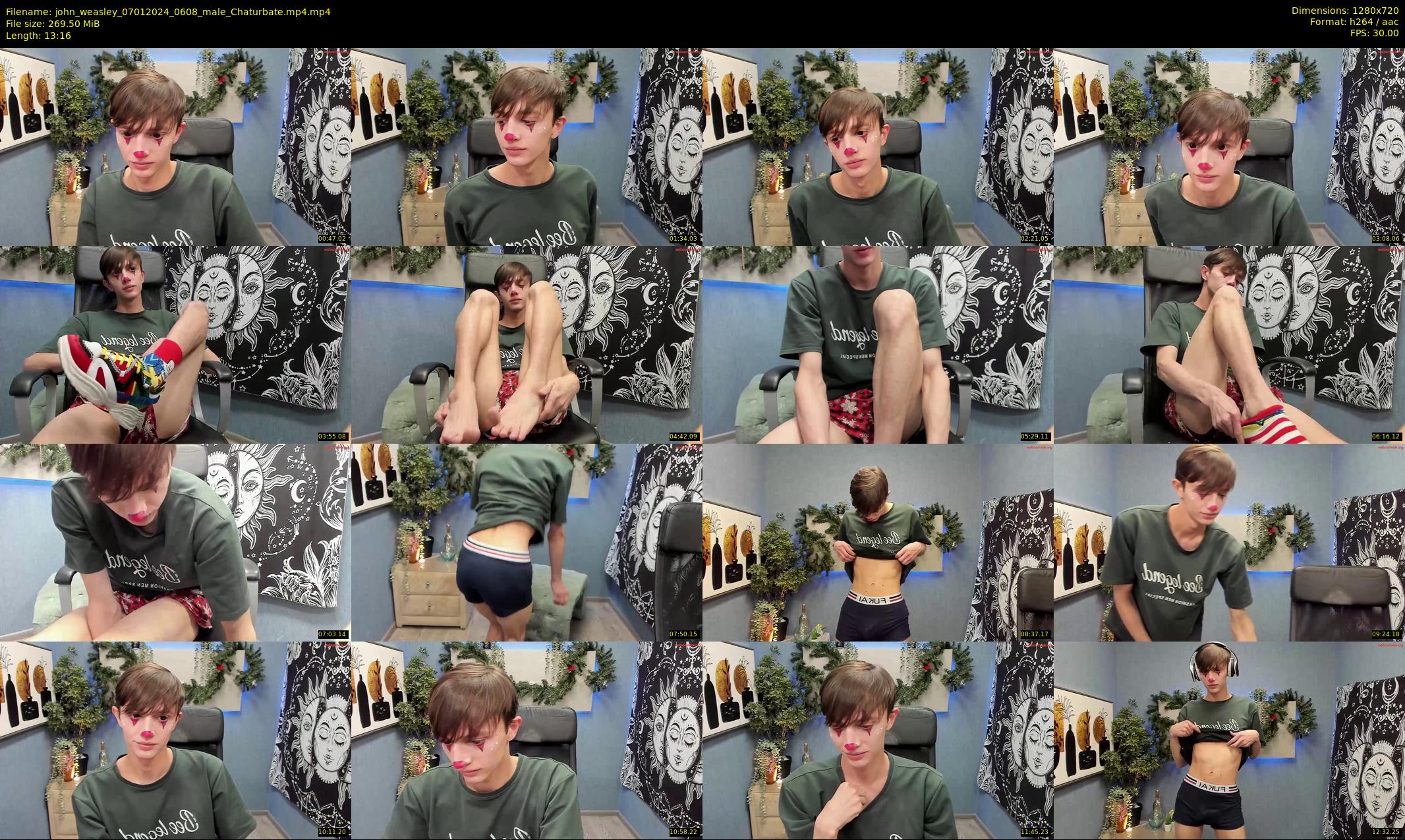john_weasley — 14 minute Chaturbate male cam show recording, 720p, Jan 7, 2024