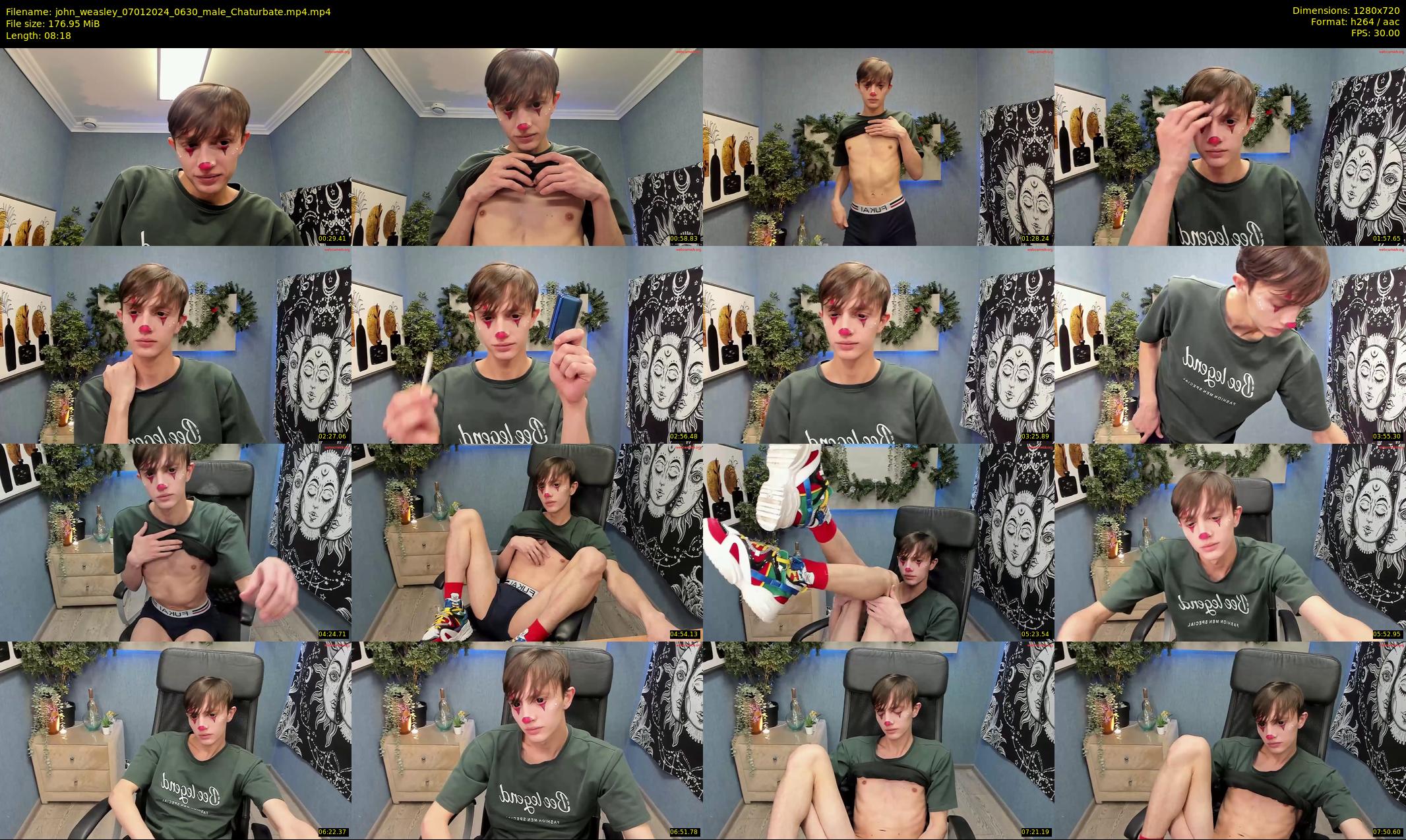 john_weasley — 9 minute Chaturbate male cam show recording, 720p, Jan 7, 2024