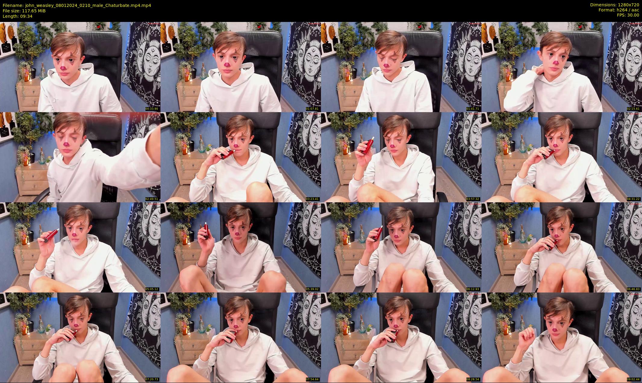 john_weasley — 10 minute Chaturbate male cam show recording, 720p, Jan 8, 2024