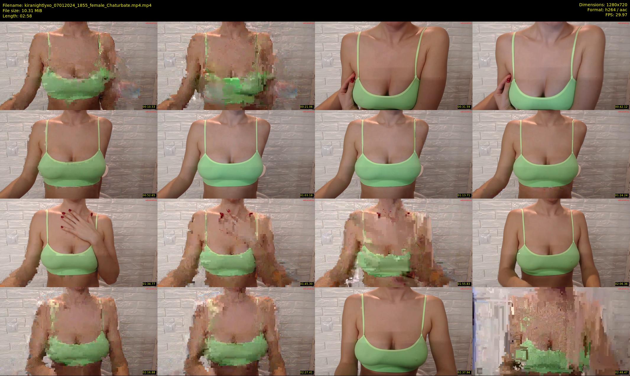 kiranightlyxo — 3 minute Chaturbate female cam show recording, 720p, Jan 7, 2024