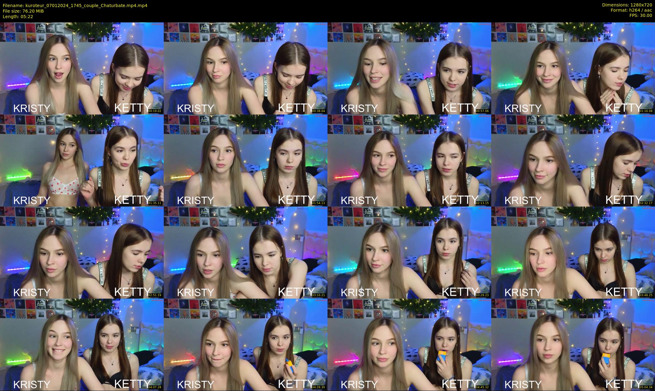 kuroteur — 6 minute Chaturbate couple cam show recording, 720p, Jan 7, 2024