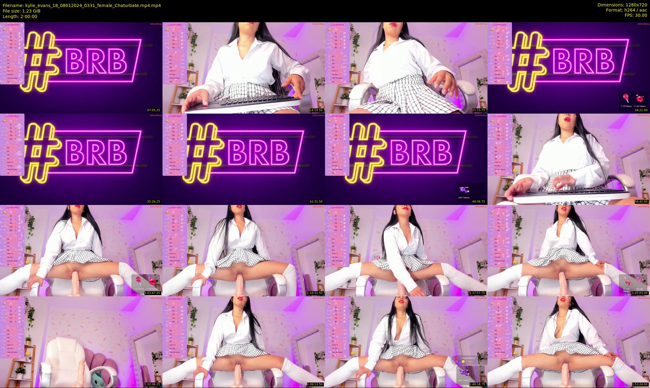 kylie_evans_18 — 120 minute Chaturbate female cam show recording, 720p, Jan 8, 2024
