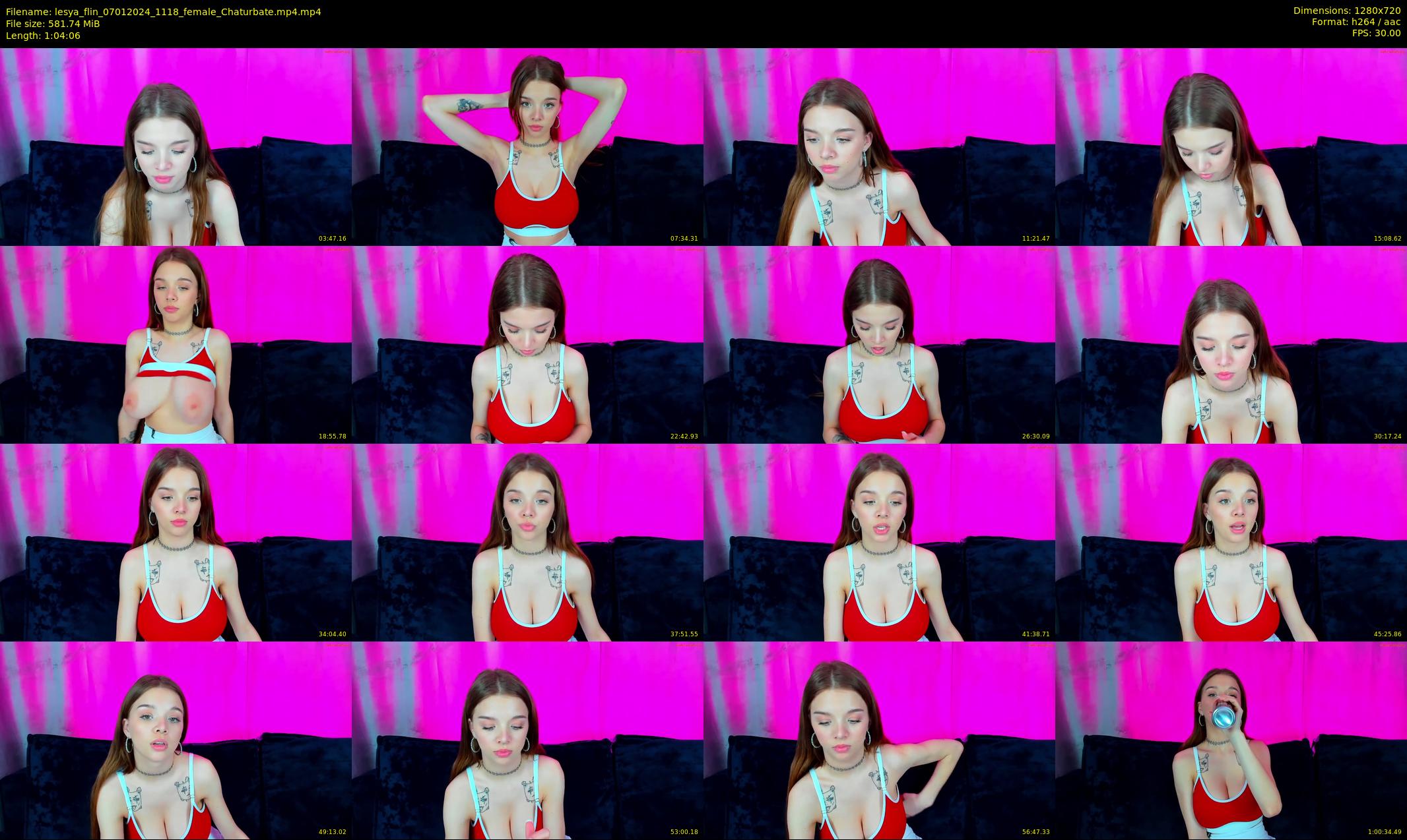 lesya_flin — 65 minute Chaturbate female cam show recording, 720p, Jan 7, 2024