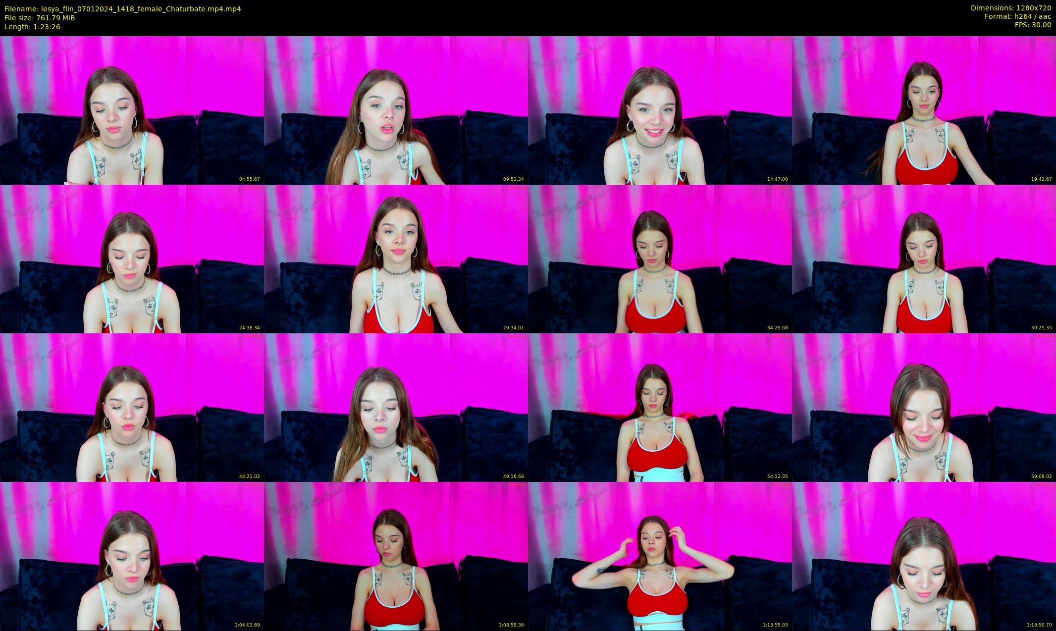 lesya_flin — 84 minute Chaturbate female cam show recording, 720p, Jan 7, 2024