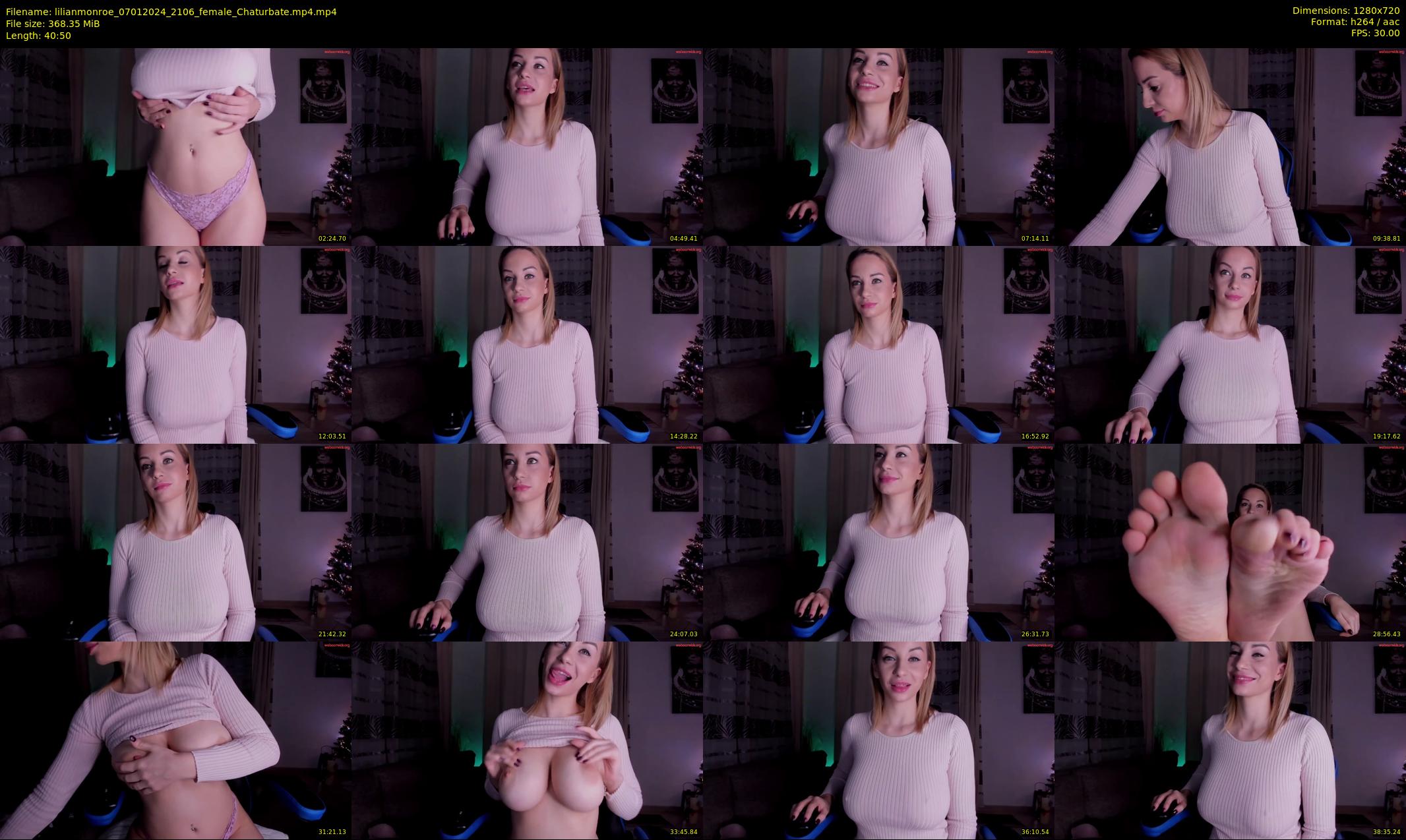 lilianmonroe — 41 minute Chaturbate female cam show recording, 720p, Jan 7, 2024