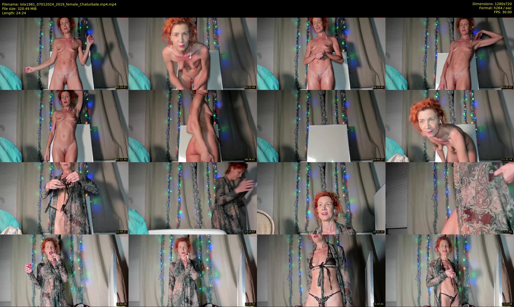 lola1981 — 25 minute Chaturbate female cam show recording, 720p, Jan 7, 2024