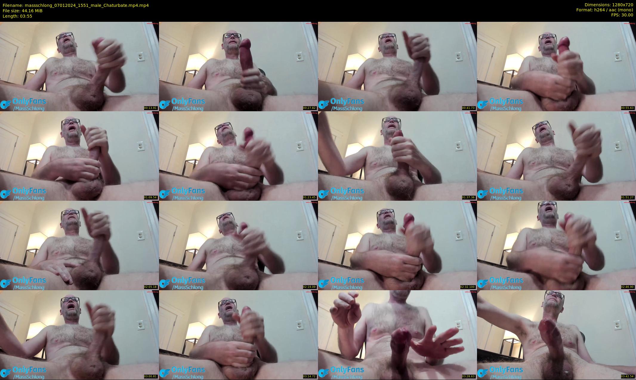 massschlong — 4 minute Chaturbate male cam show recording, 720p, Jan 7, 2024