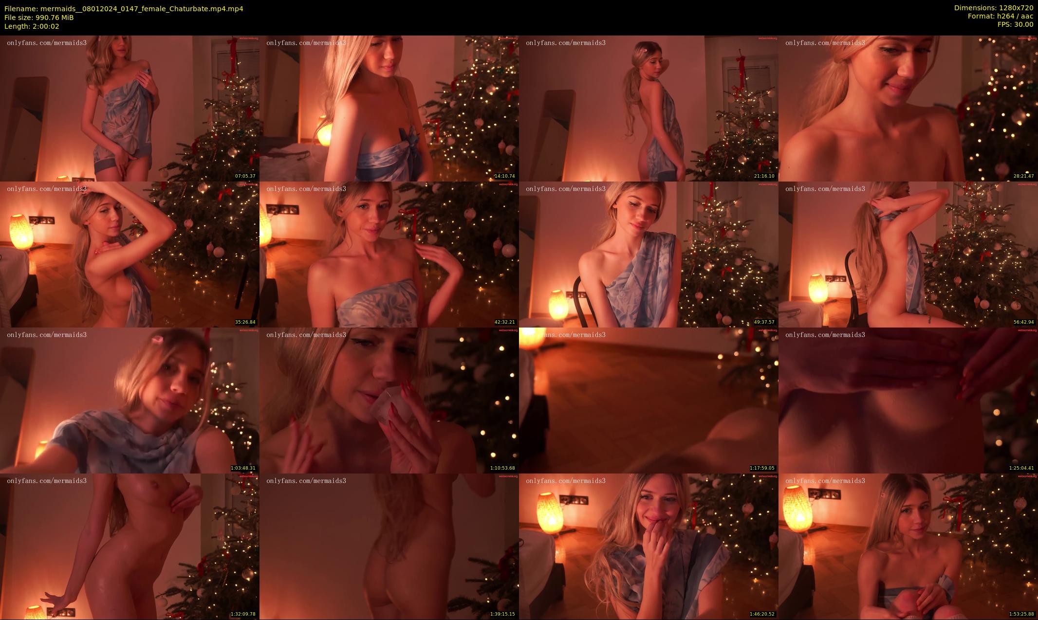 mermaids_ — 121 minute Chaturbate female cam show recording, 720p, Jan 8, 2024
