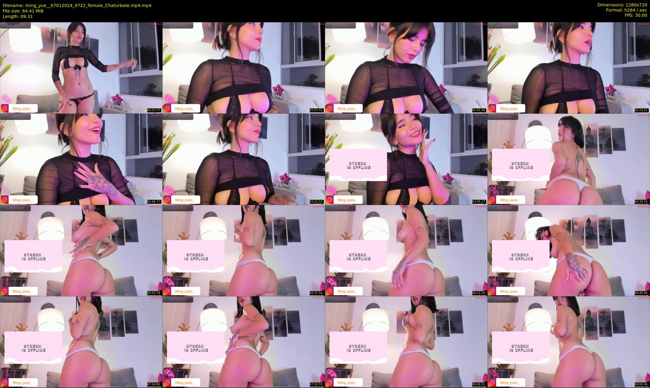 ming_yue_ — 10 minute Chaturbate female cam show recording, 720p, Jan 7, 2024