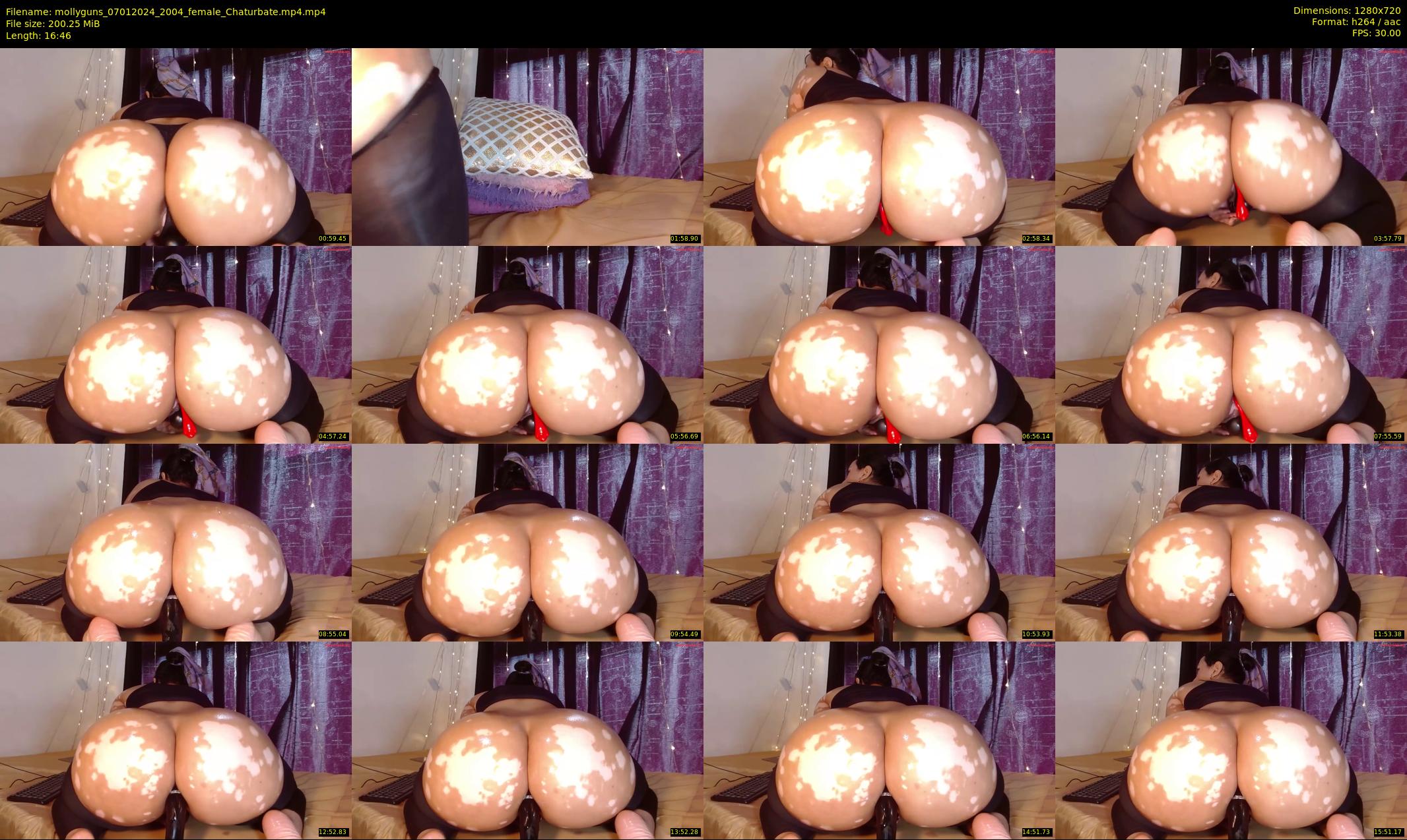 mollyguns — 17 minute Chaturbate female cam show recording, 720p, Jan 7, 2024