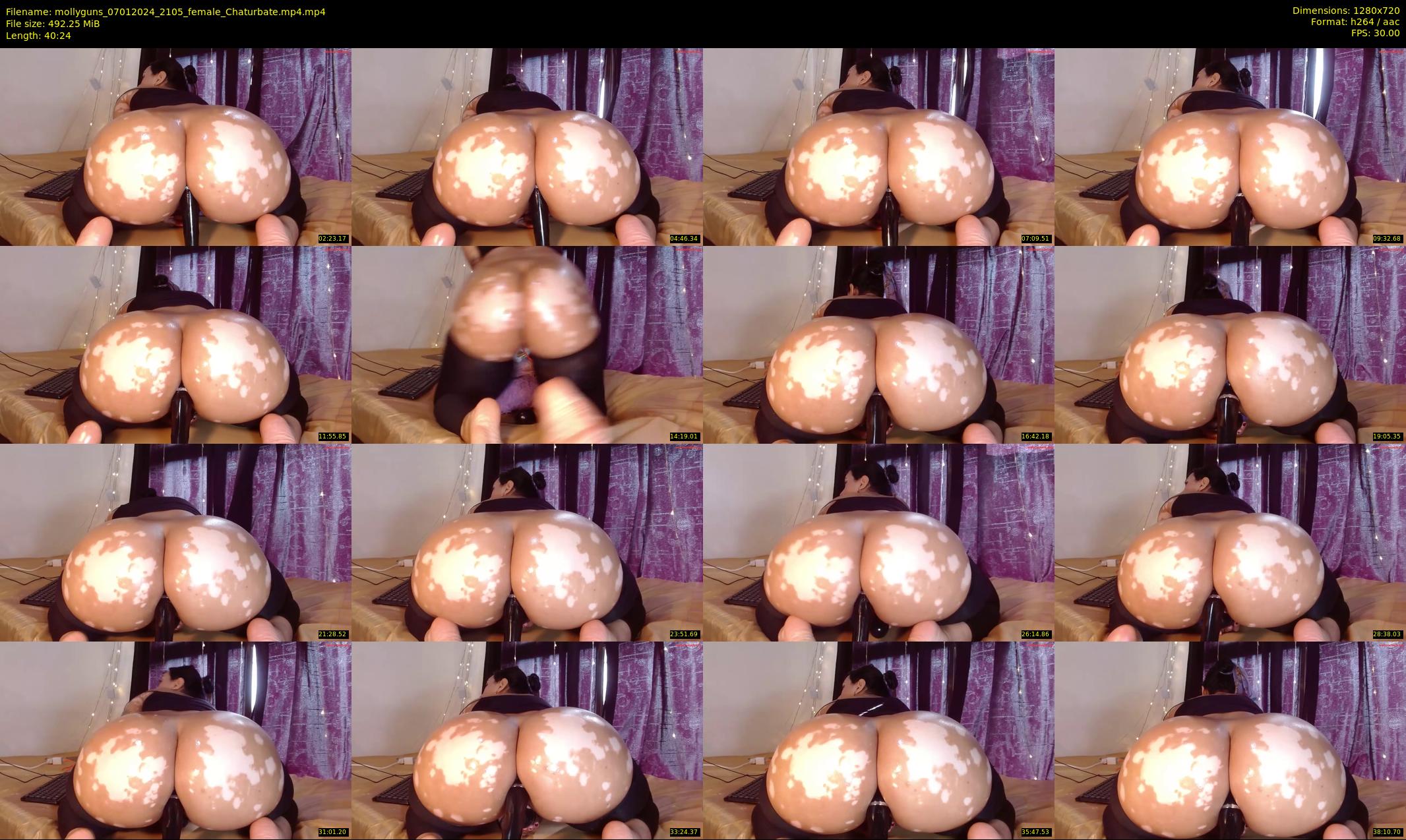 mollyguns — 41 minute Chaturbate female cam show recording, 720p, Jan 7, 2024