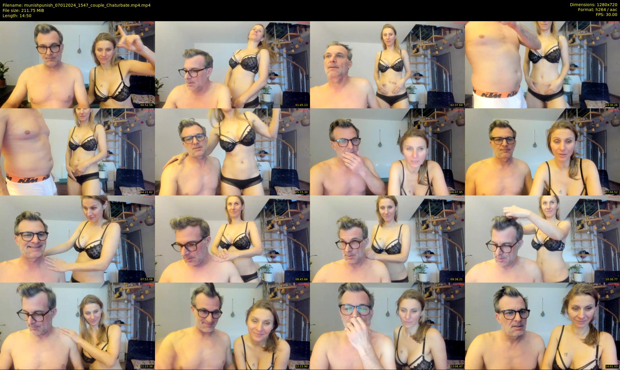 munishpunish — 15 minute Chaturbate couple cam show recording, 720p, Jan 7, 2024